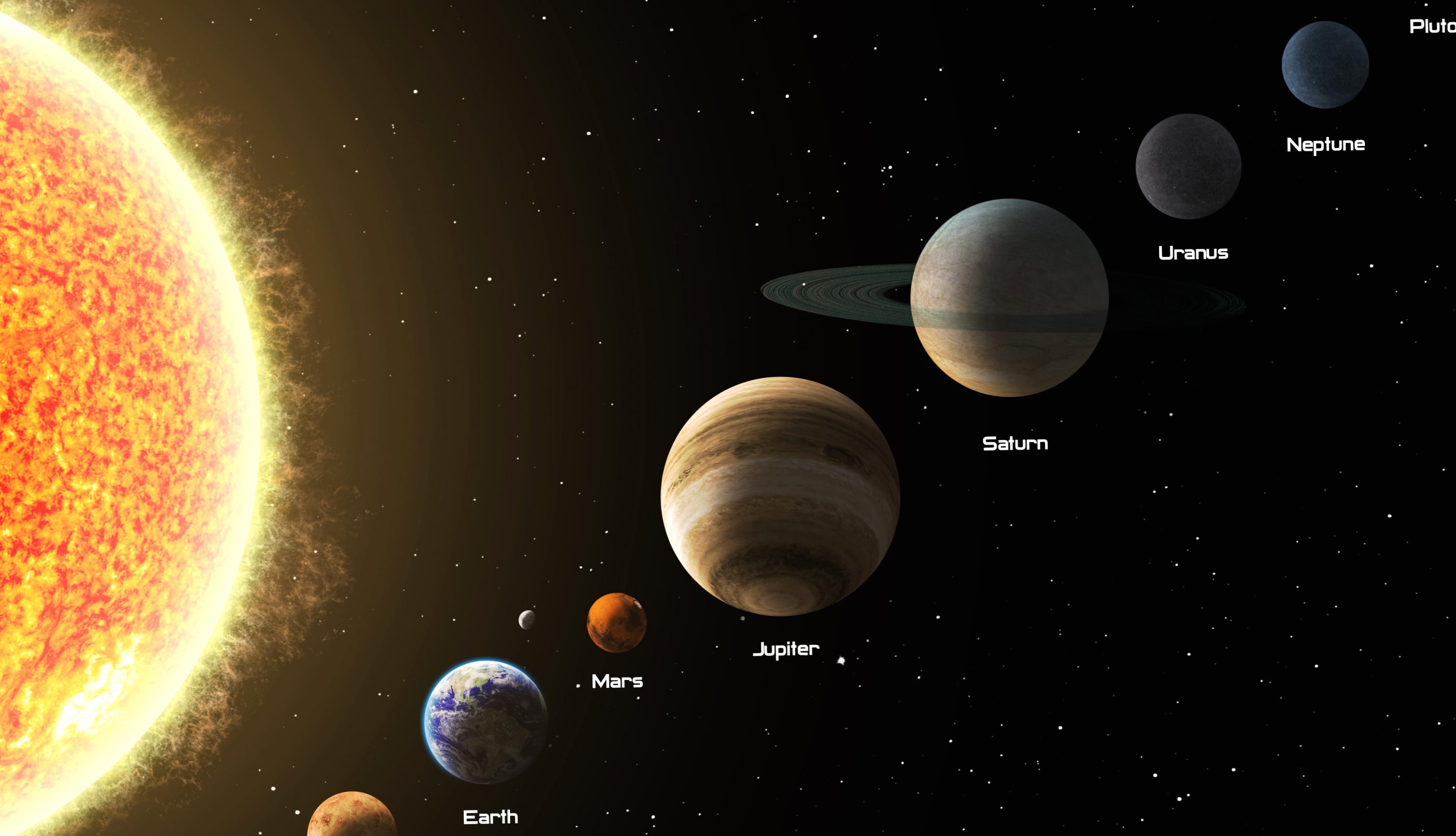 Solar System Odyssey at 1152 x 864 size wallpapers HD quality