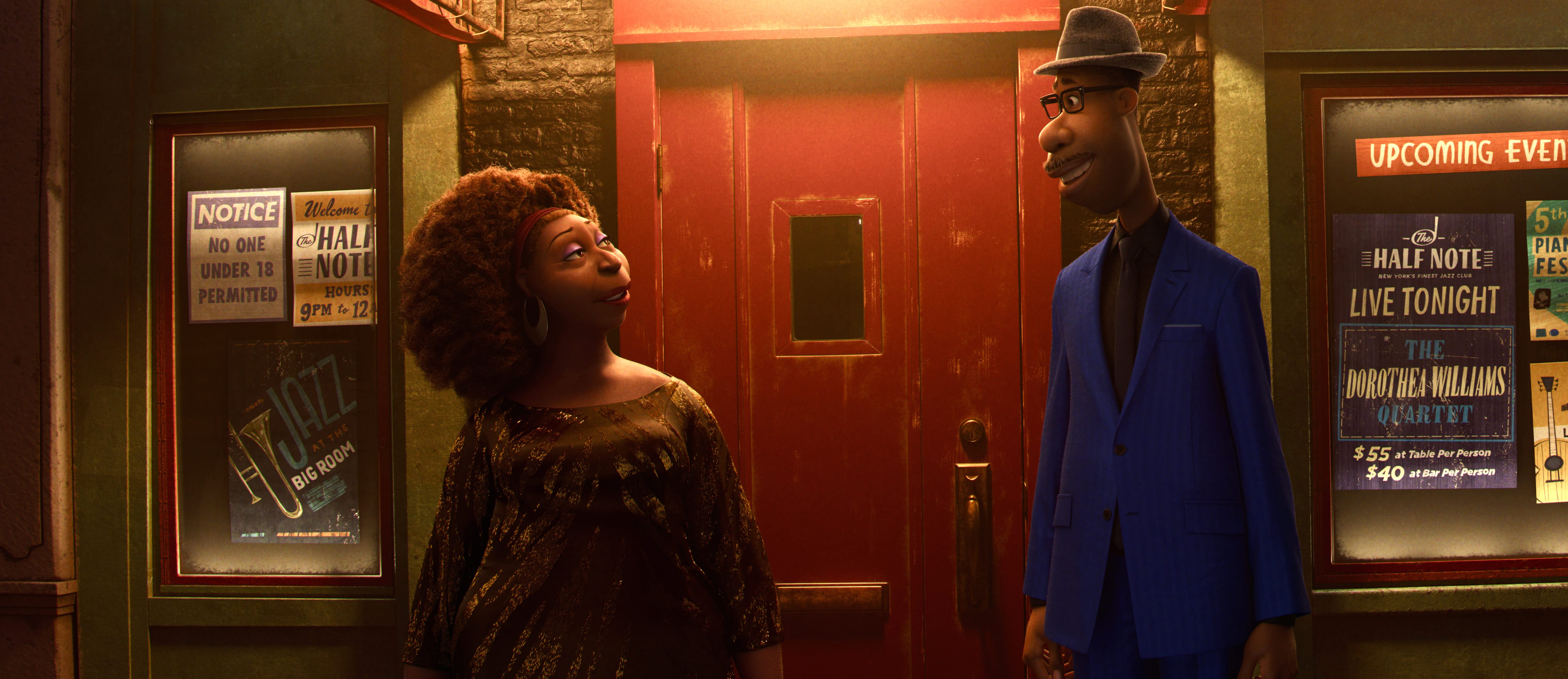 Soul 2024 Movie - Jazz Club Scene at 1366 x 768 HD size wallpapers HD quality