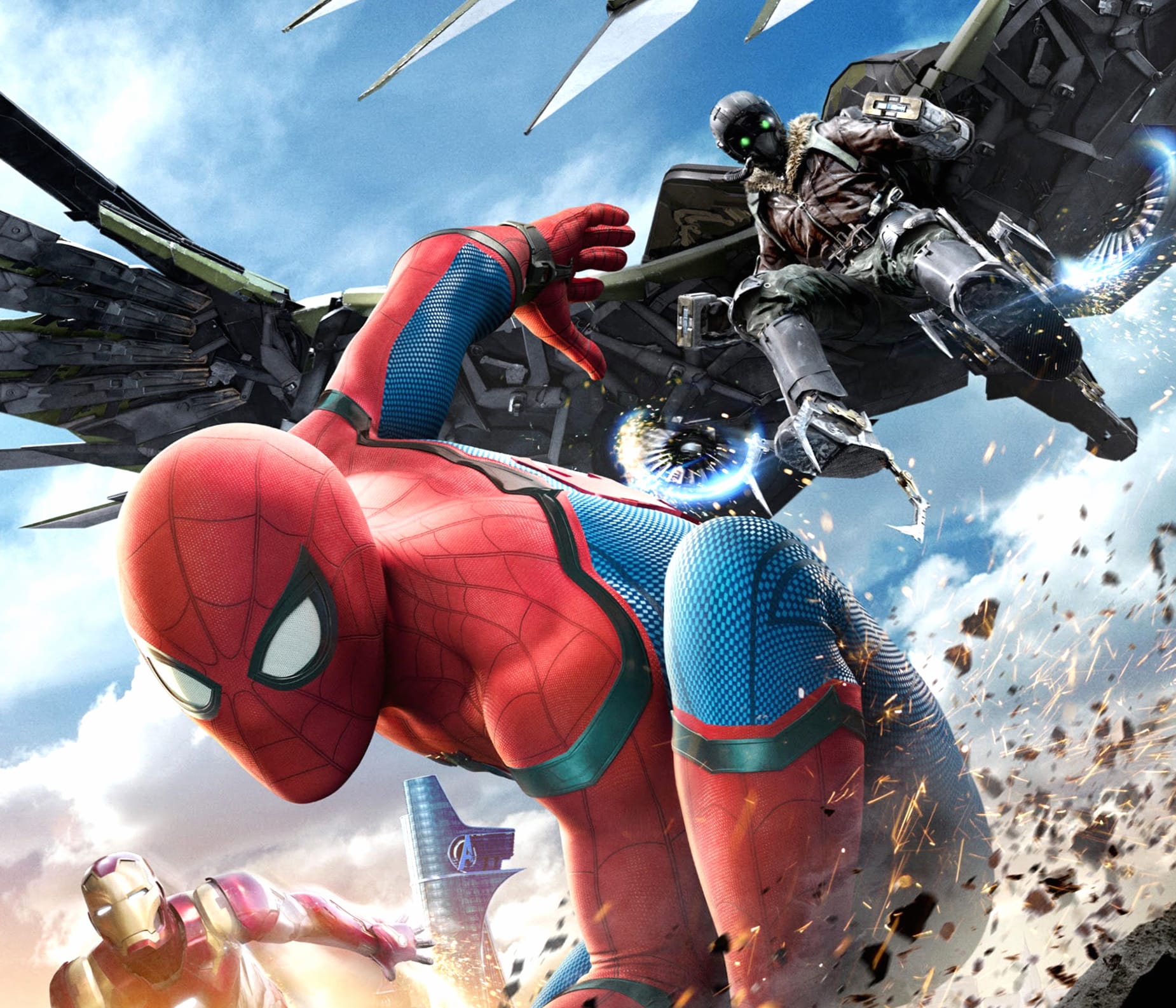 Spider-Man Homecoming Epic Showdown wallpapers HD quality