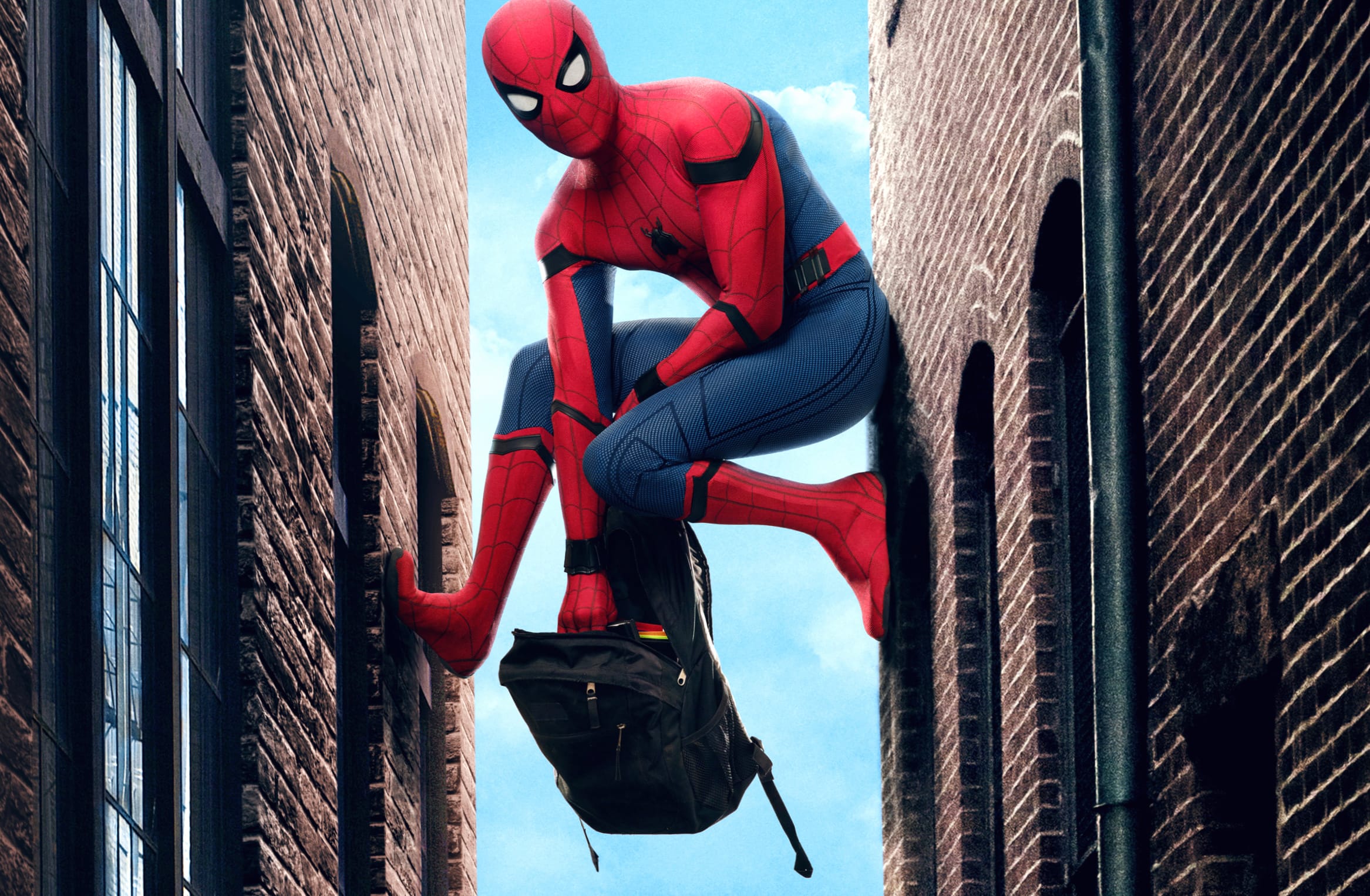 Spider-Man Homecoming Peter Parker in Action wallpapers HD quality