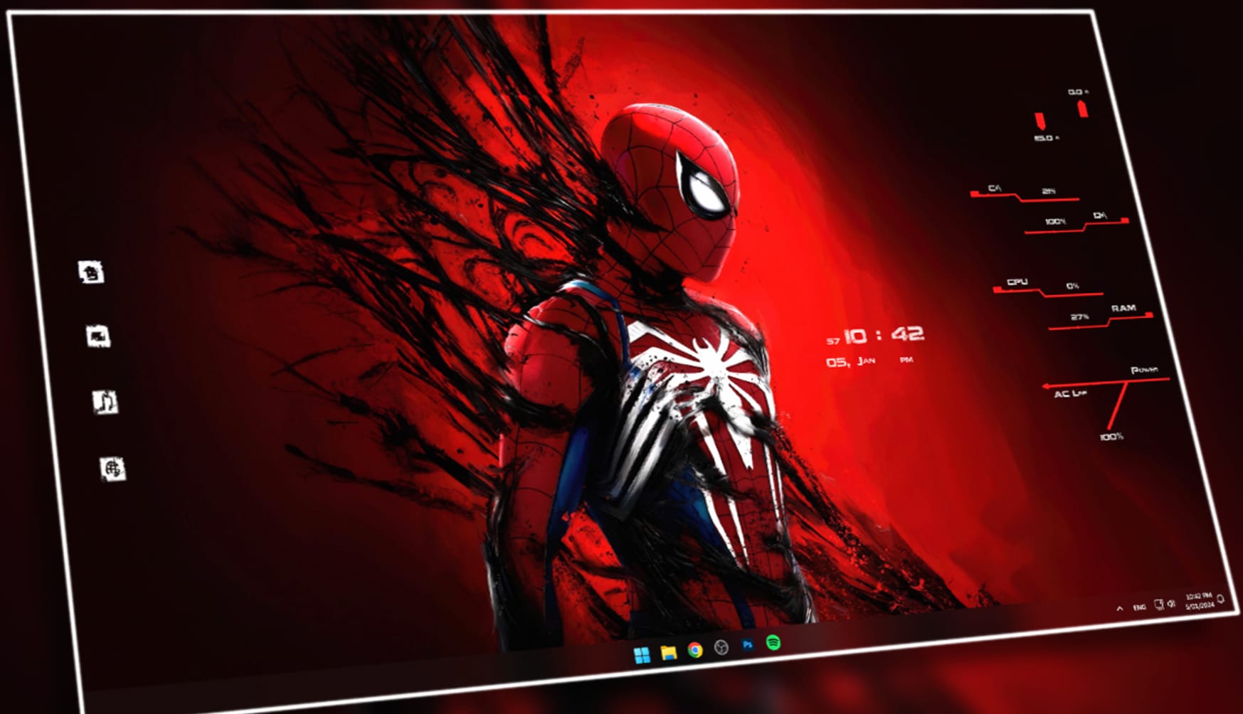 Spiderman 2 Desktop Customization! at 1920 x 1080 HD size wallpapers HD quality