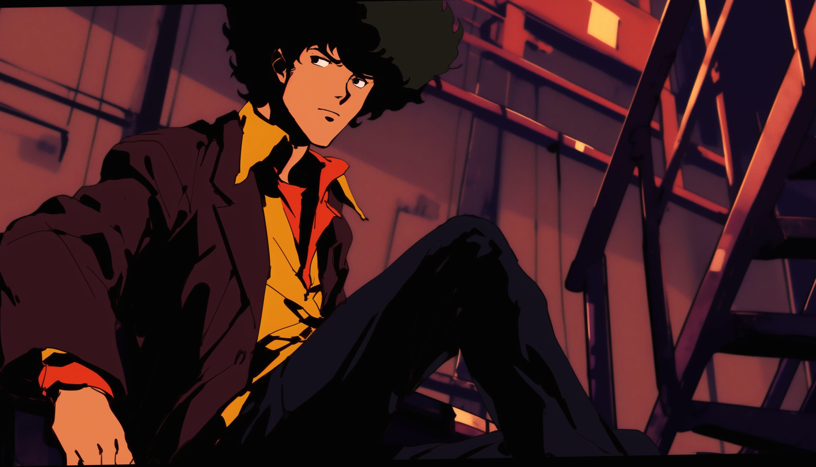 Spike Spiegel Cowboy Bebop at 640 x 1136 iPhone 5 size wallpapers HD quality