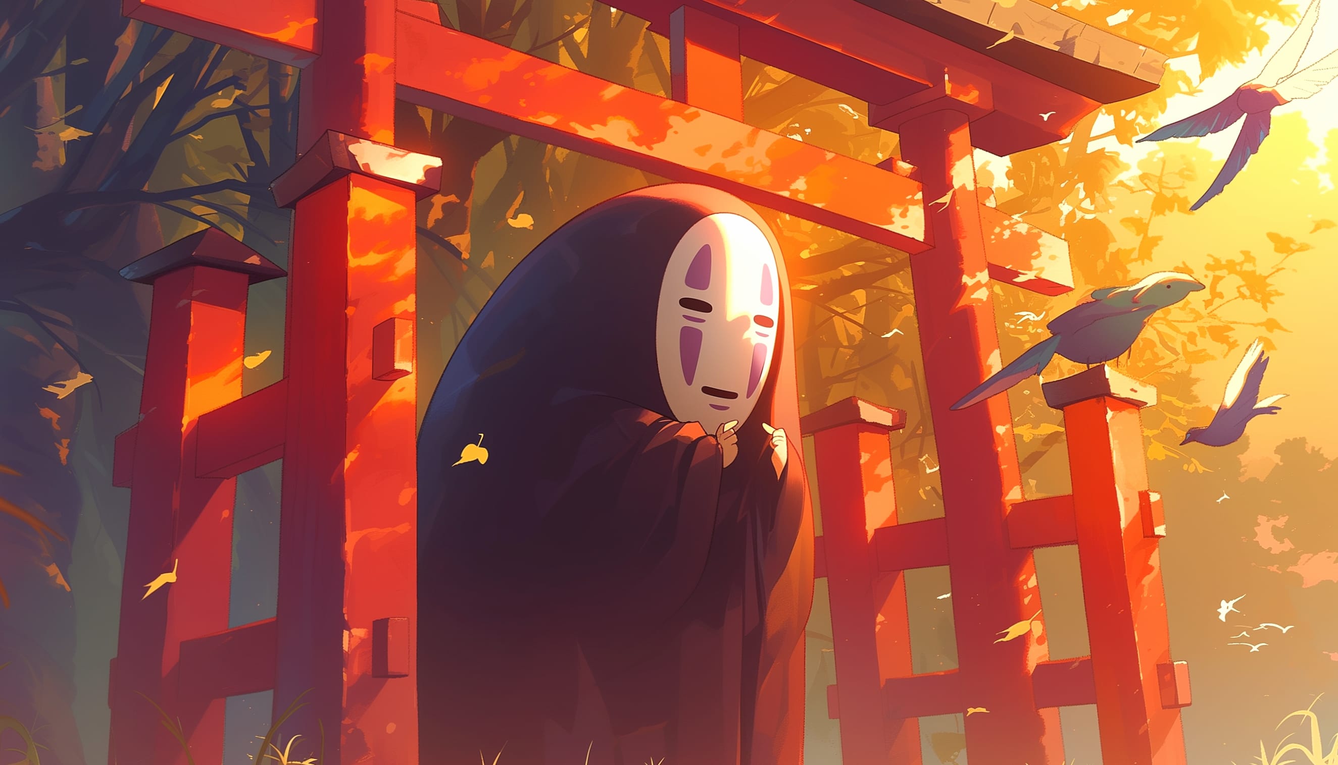 Spirited Away No-Face wallpapers HD quality