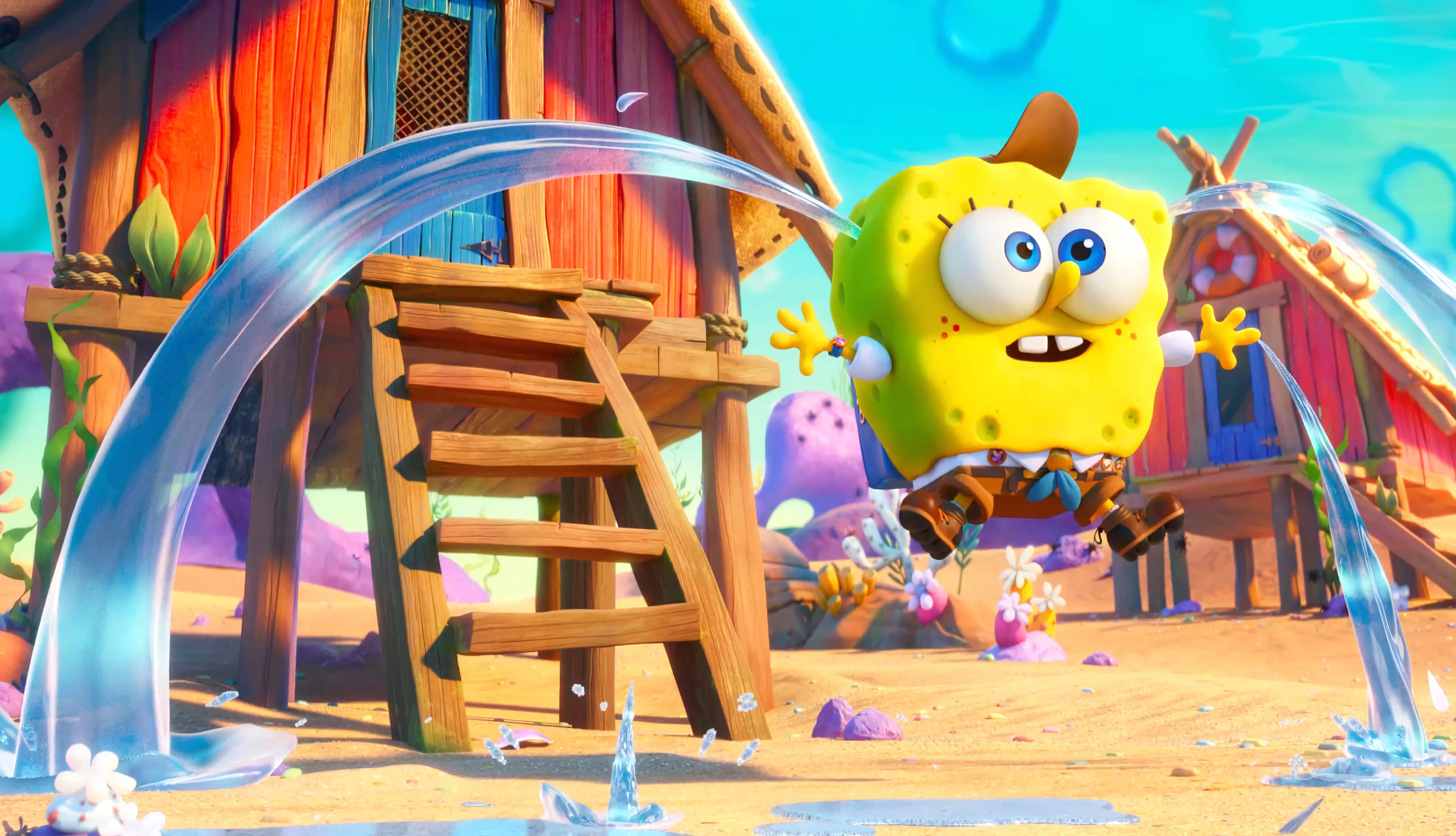 SpongeBob Adventure - from The SpongeBob Movie wallpapers HD quality