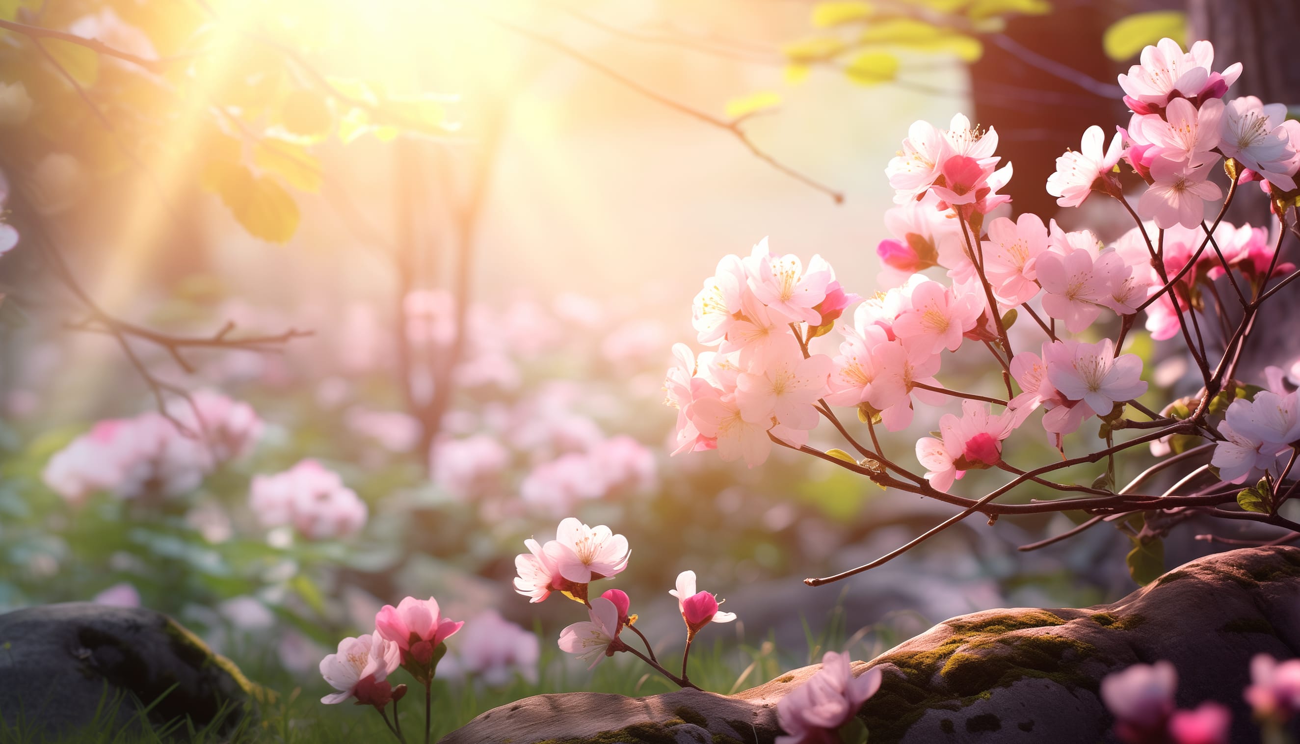 Spring Blossom Bliss at 1152 x 864 size wallpapers HD quality