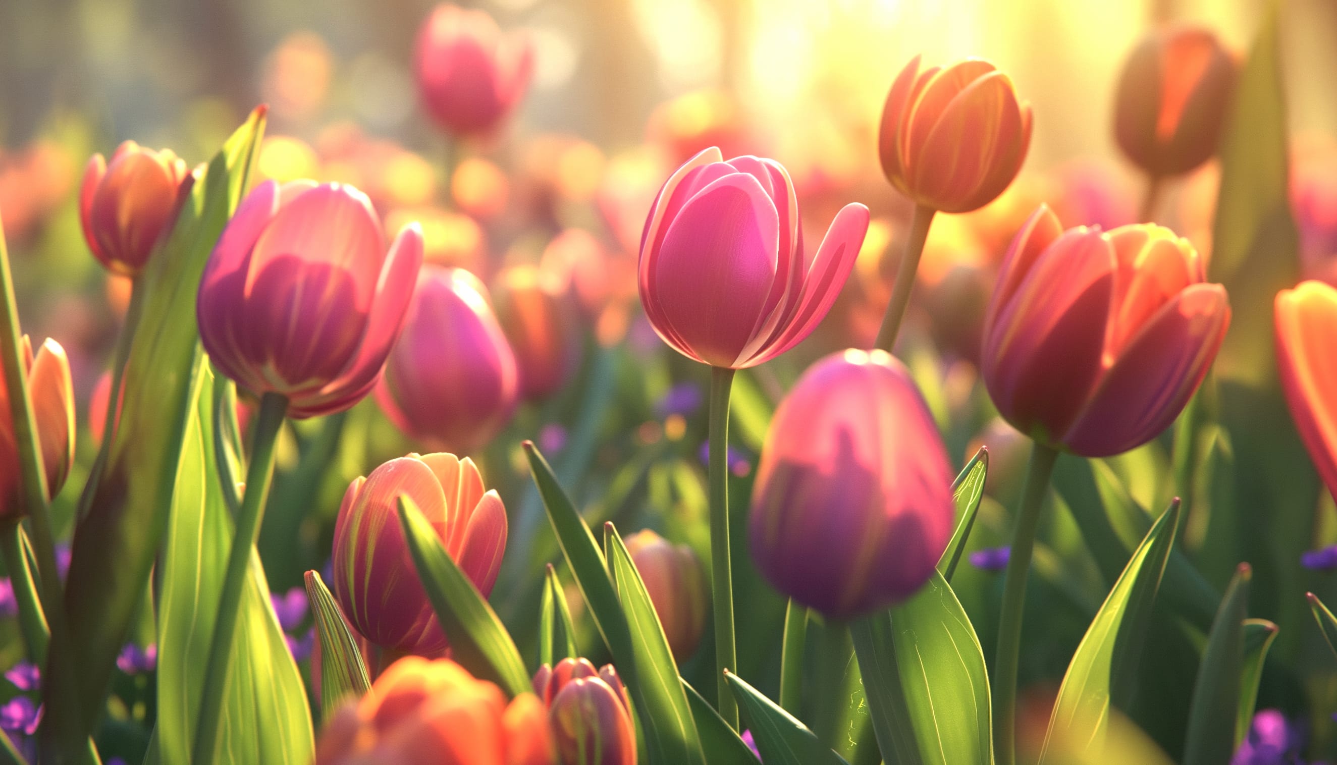 Spring Tulip Bloom HD Desktop Wallpaper wallpapers HD quality