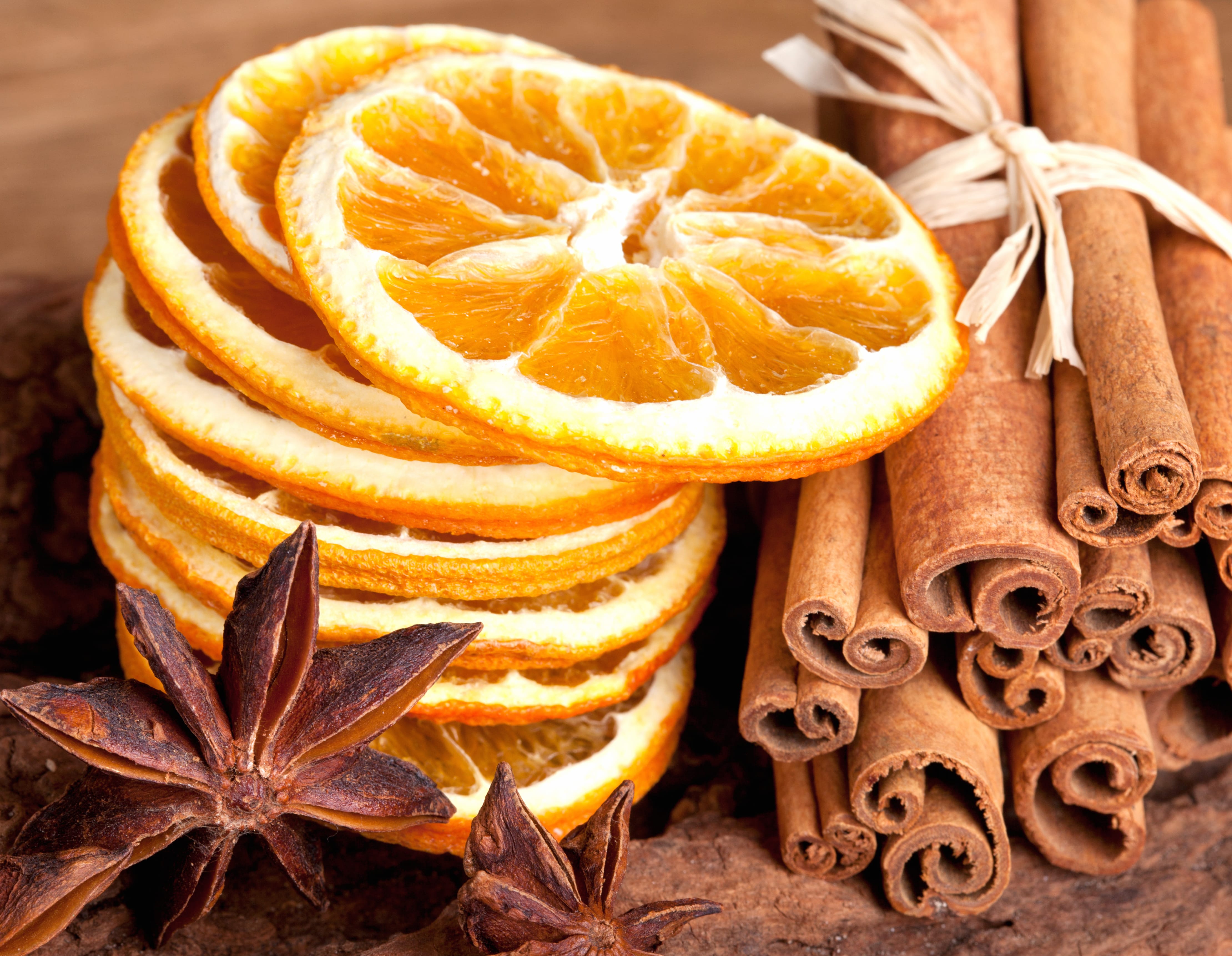 Star Anise Lemon Food Cinnamon wallpapers HD quality