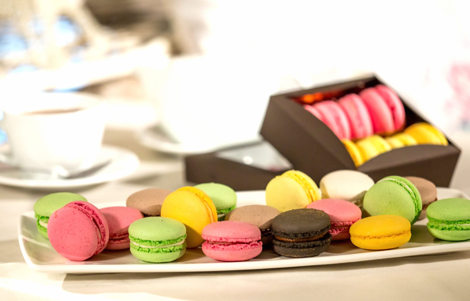 Still Life Sweets Food Macaron wallpapers HD quality