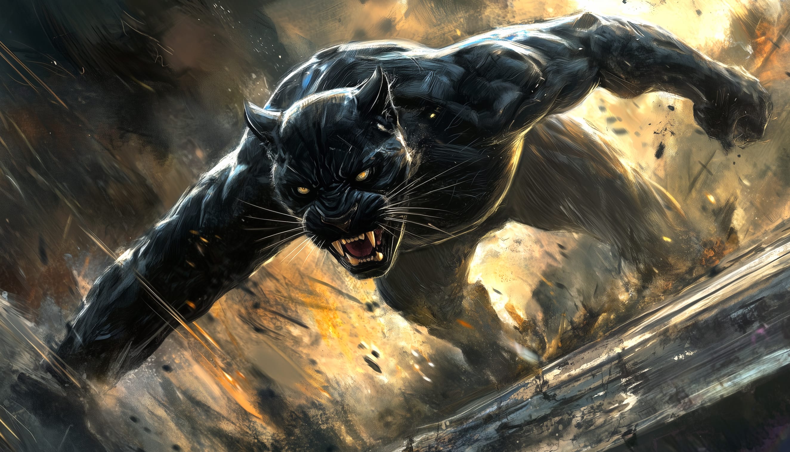 Stunning Black Panther wallpapers HD quality