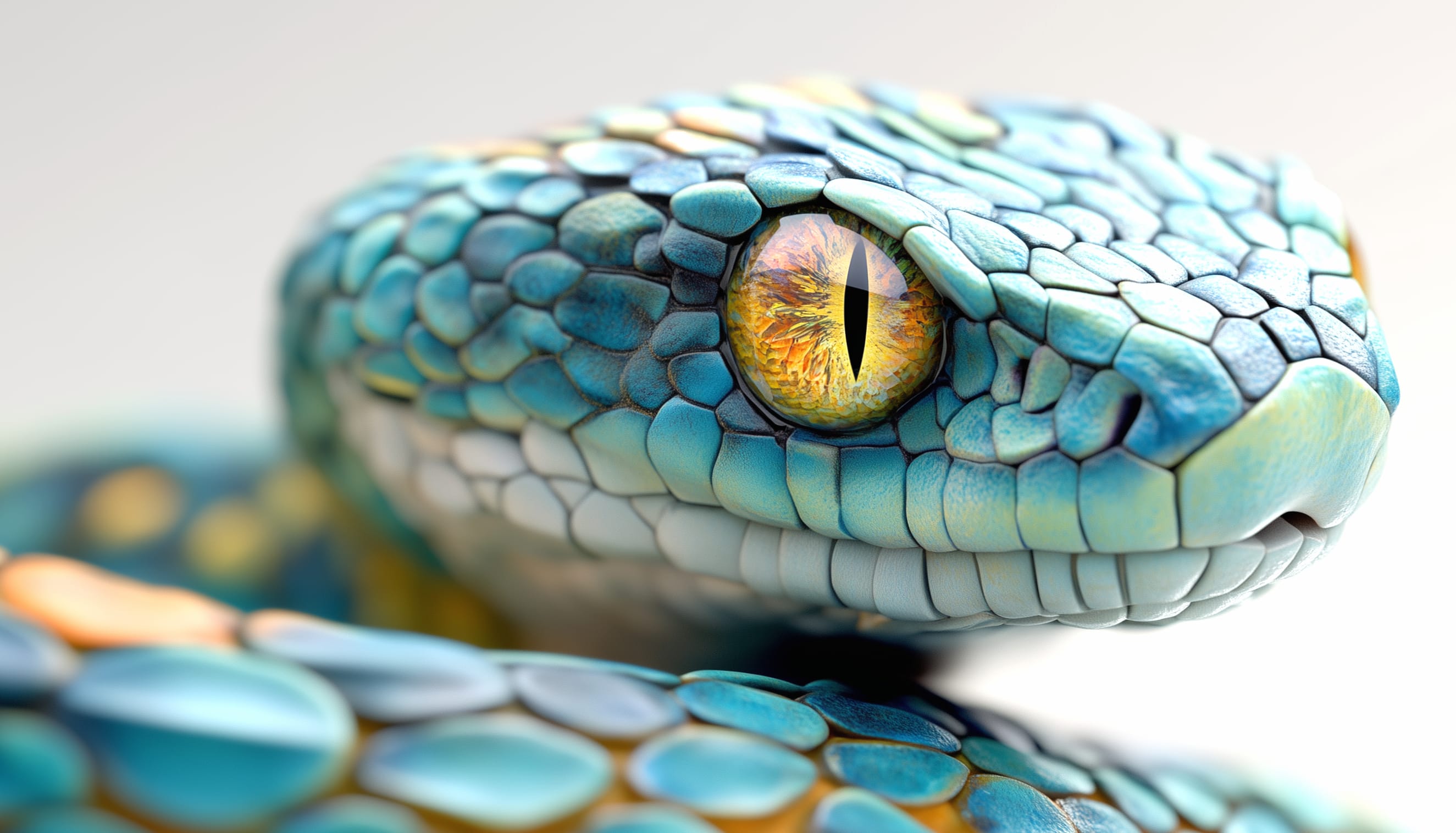 Stunning Close-Up of a Snake - wallpapers HD quality