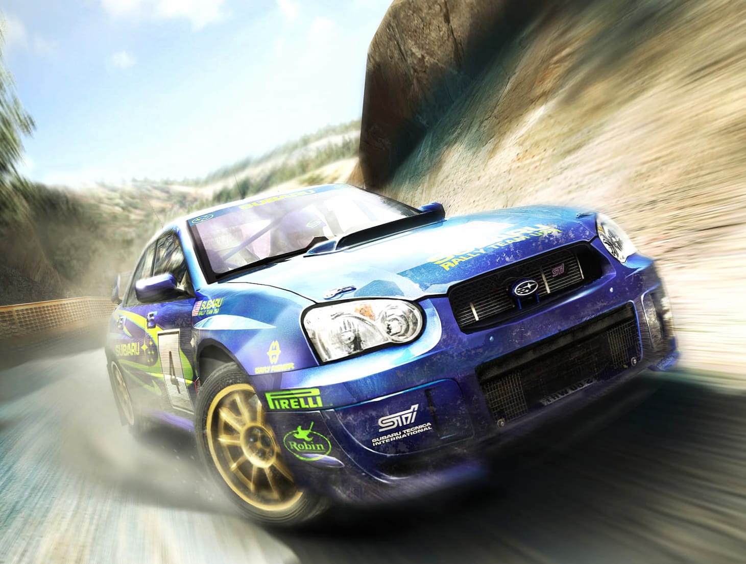 Subaru Rallye Race at 1600 x 900 HD size wallpapers HD quality