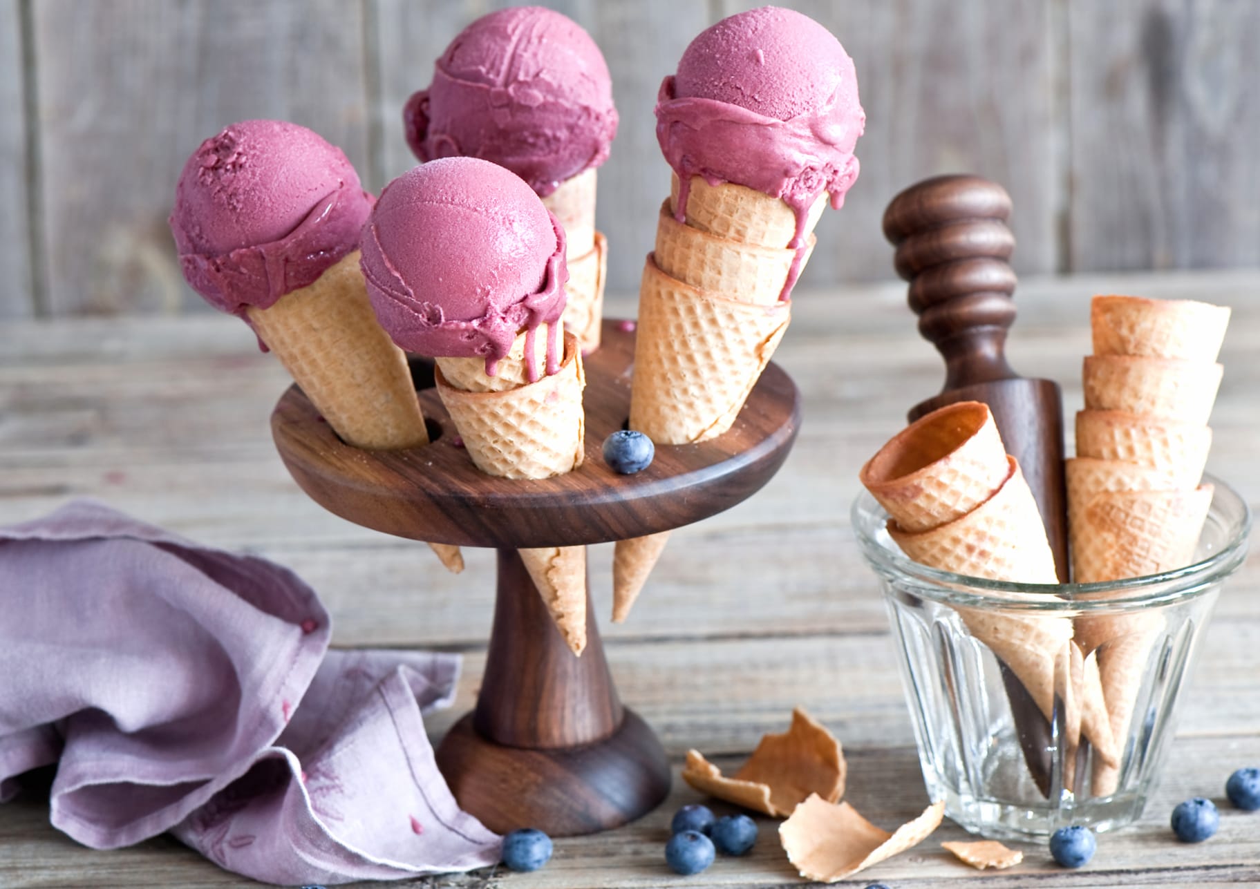 Summer Delight Ice Cream Still Life at 1280 x 720 HD size wallpapers HD quality