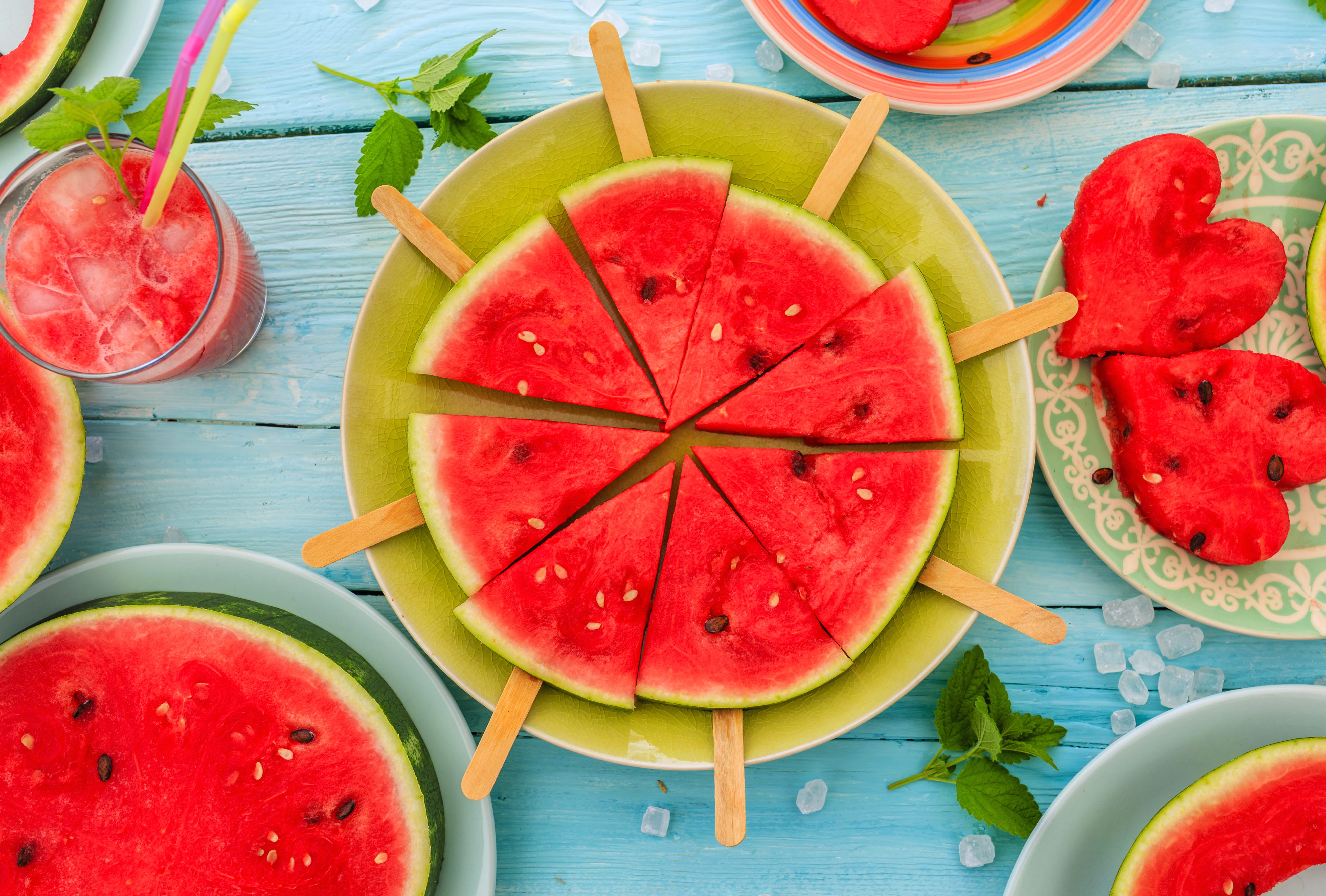 Summer Fruit Ice Cream Food Watermelon wallpapers HD quality