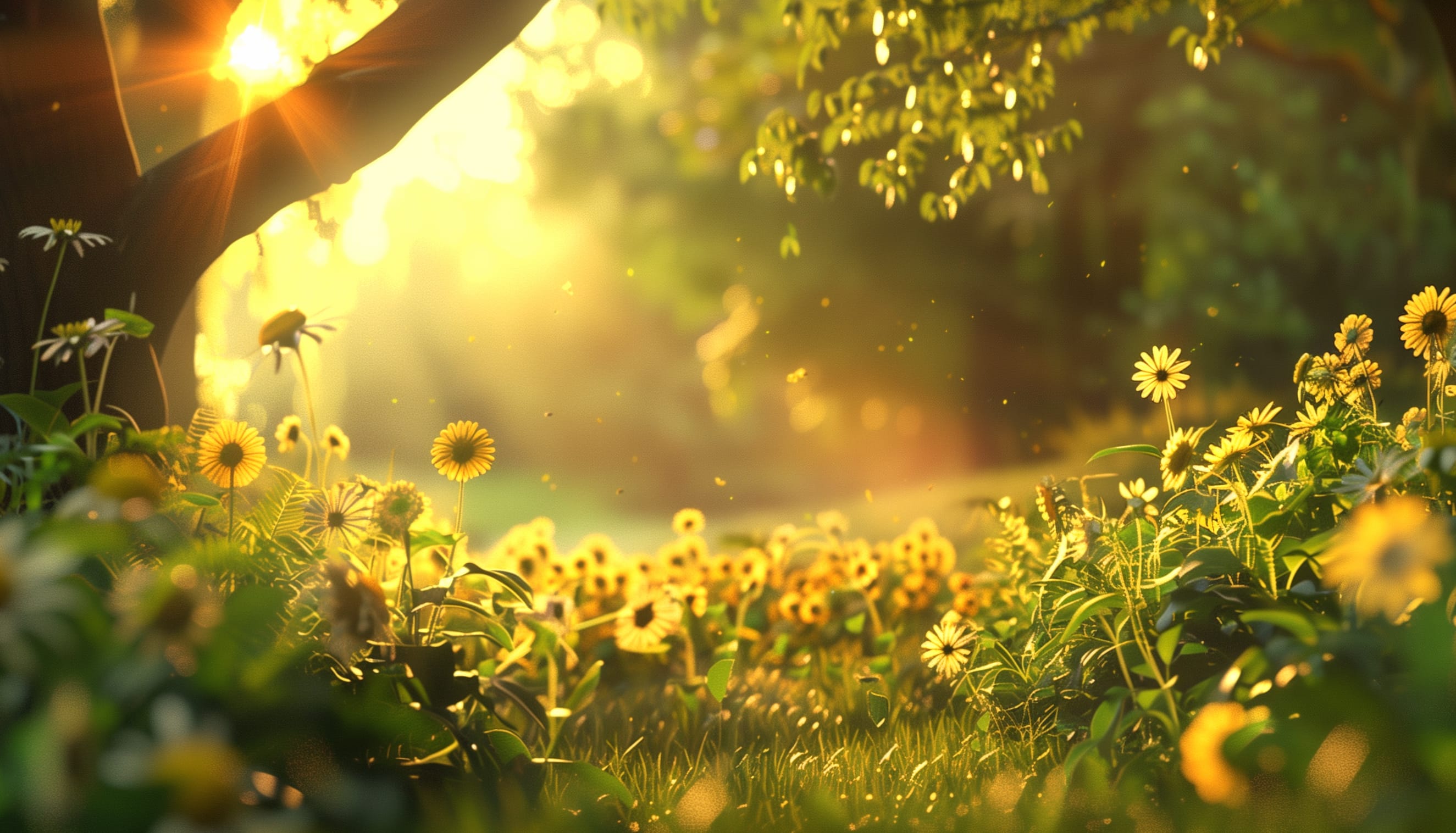 Sunny Floral Bliss wallpapers HD quality