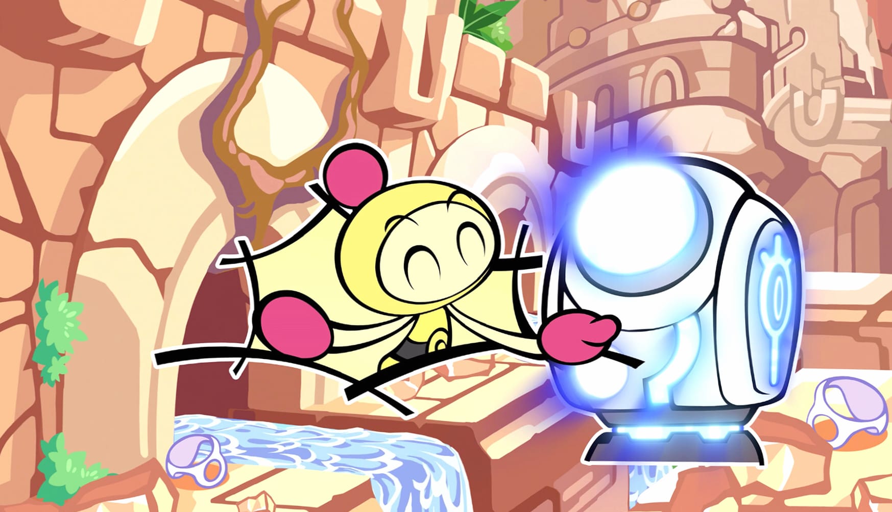 Super Bomberman R 2 - Dynamic Duo Adventure wallpapers HD quality