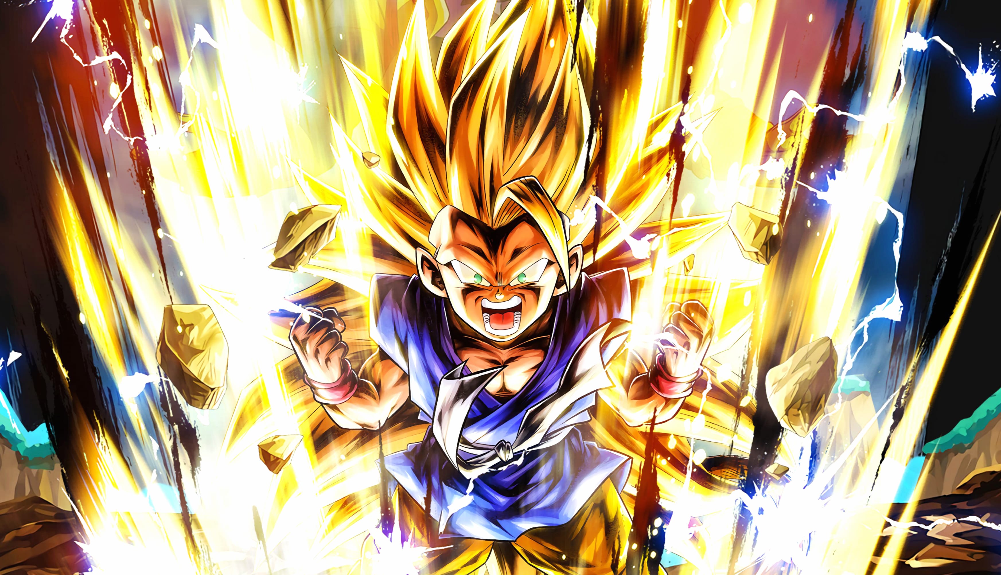 Super Saiyan 3 Kid Goku wallpapers HD quality