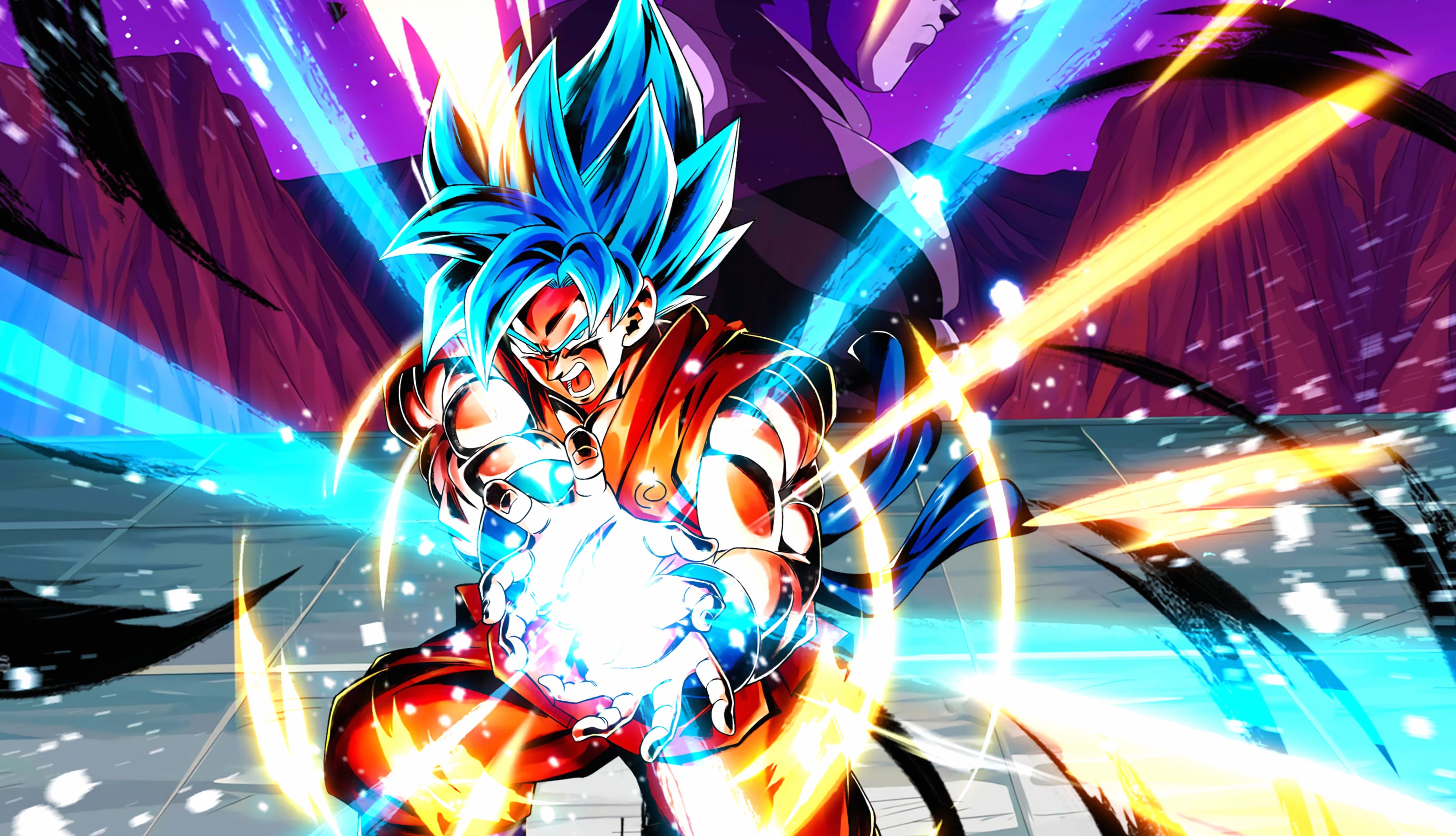 Super Saiyan God SS Goku Dragon Ball Legends wallpapers HD quality