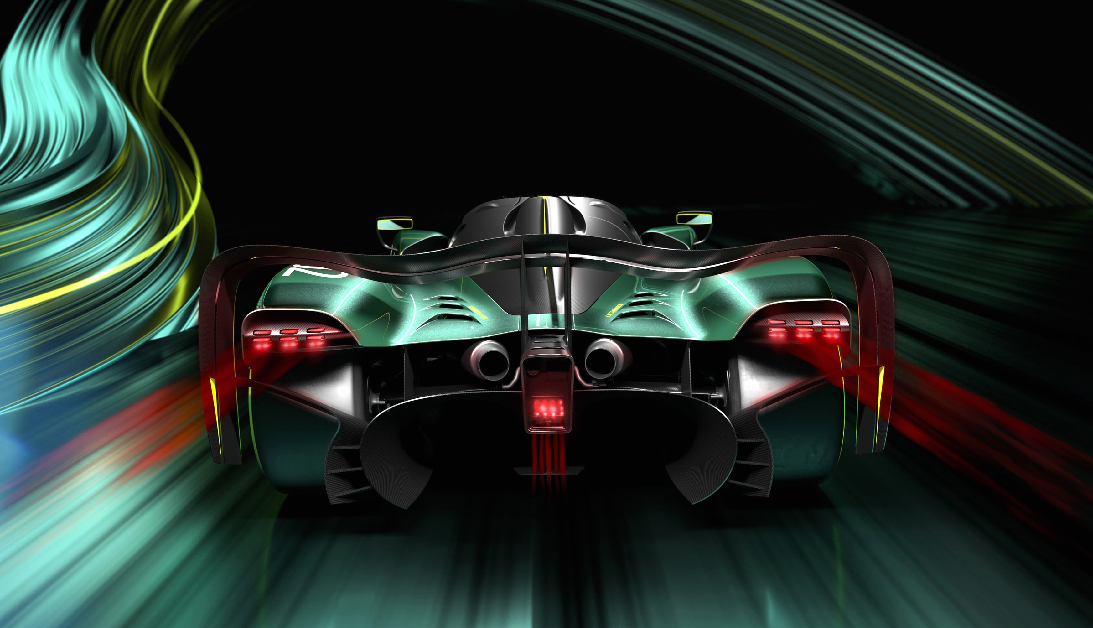 Supercar Green Car Car Aston Martin Vehicle Aston Martin Valkyrie wallpapers HD quality