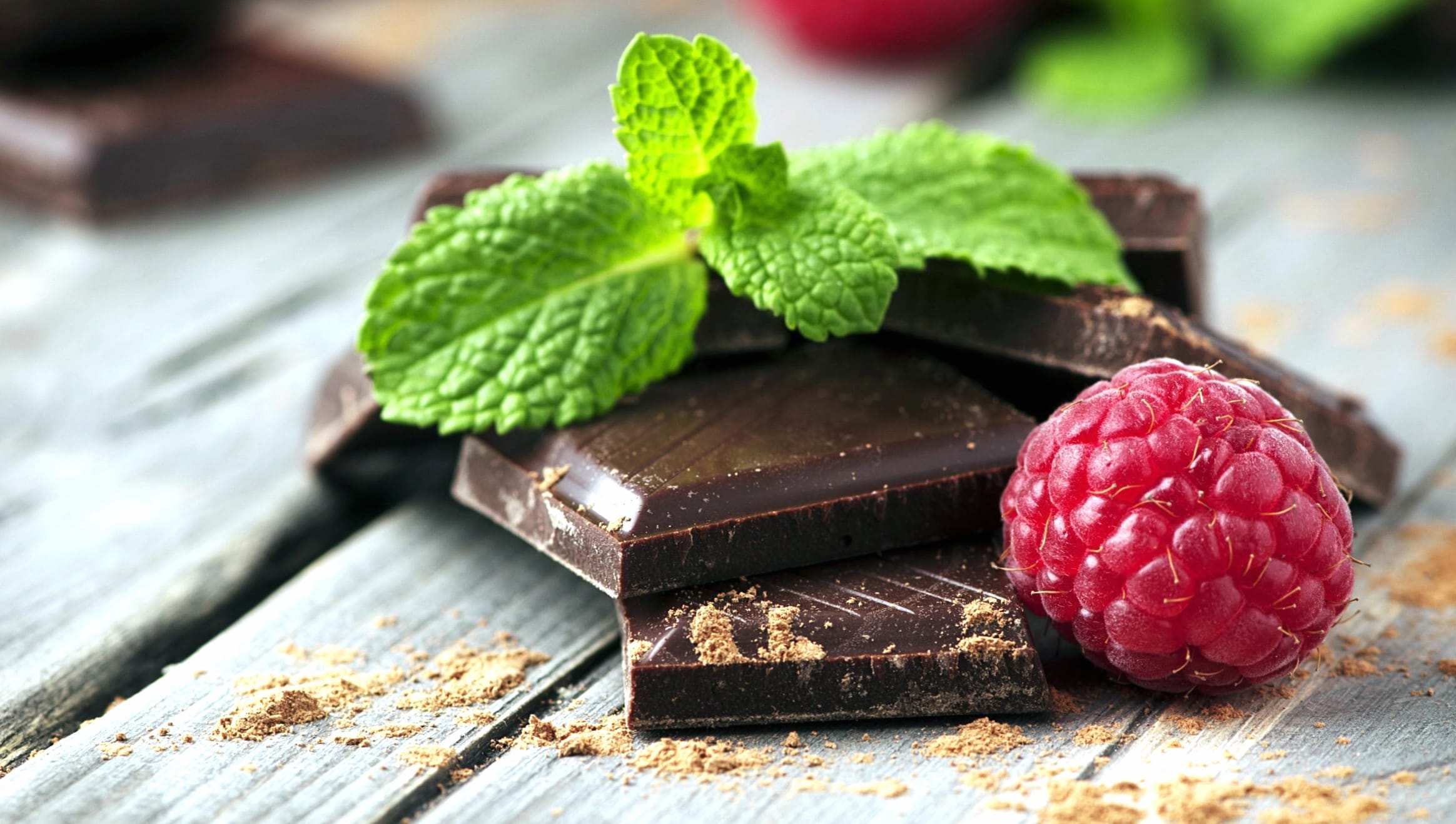 Sweets Raspberry Food Chocolate wallpapers HD quality