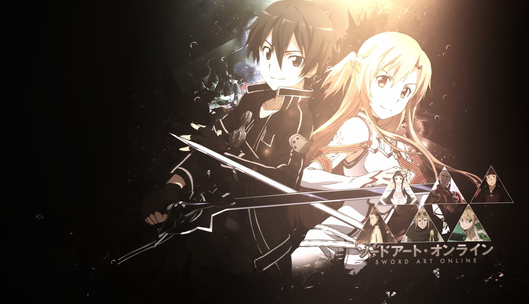 Sword Art Online Kirito & Asuna wallpapers HD quality