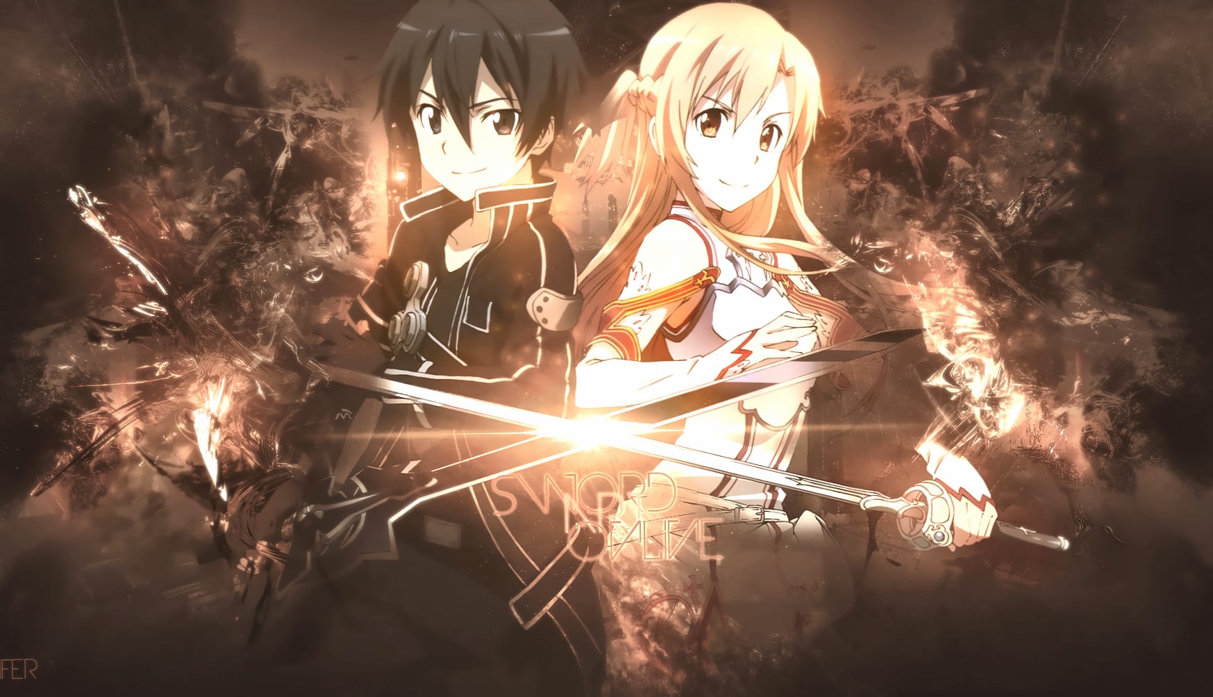 Sword Art Online – Kirito & Asuna wallpapers HD quality