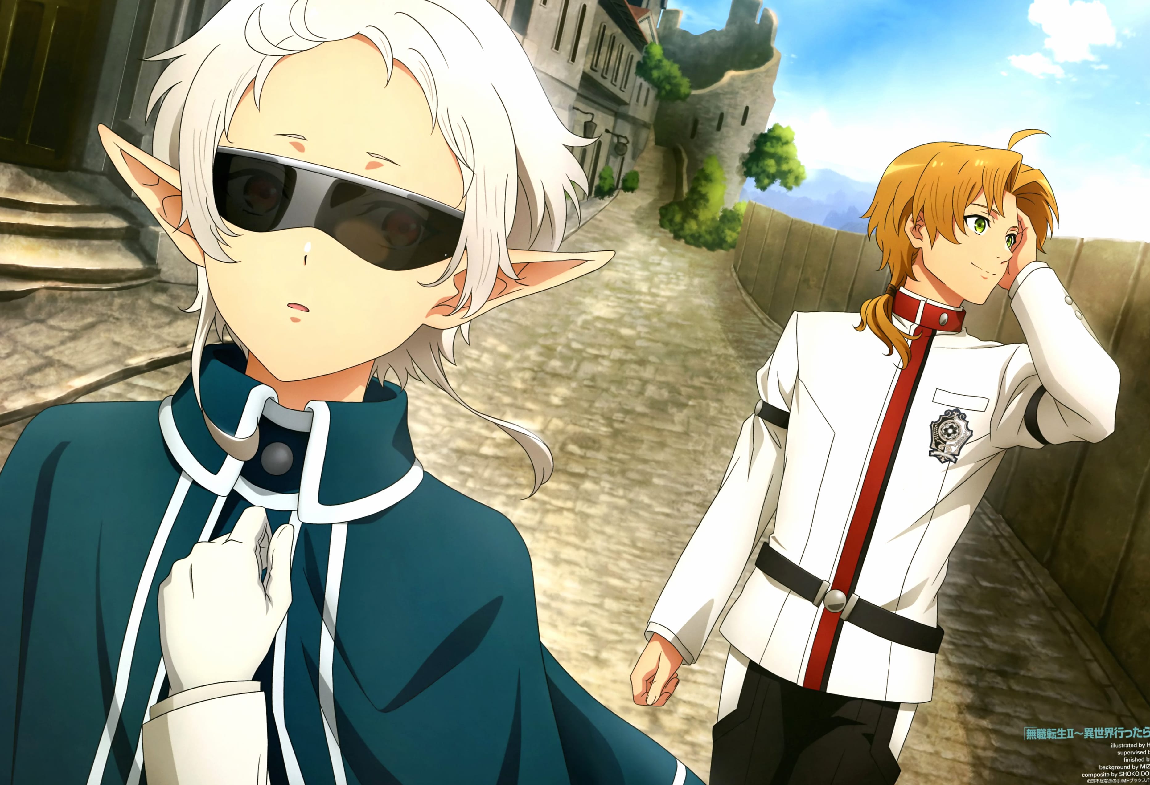 Sylphiette (Mushoku Tensei Jobless Reincarnation) Rudeus Greyrat Anime Mushoku Tensei Jobless Reincarnation wallpapers HD quality