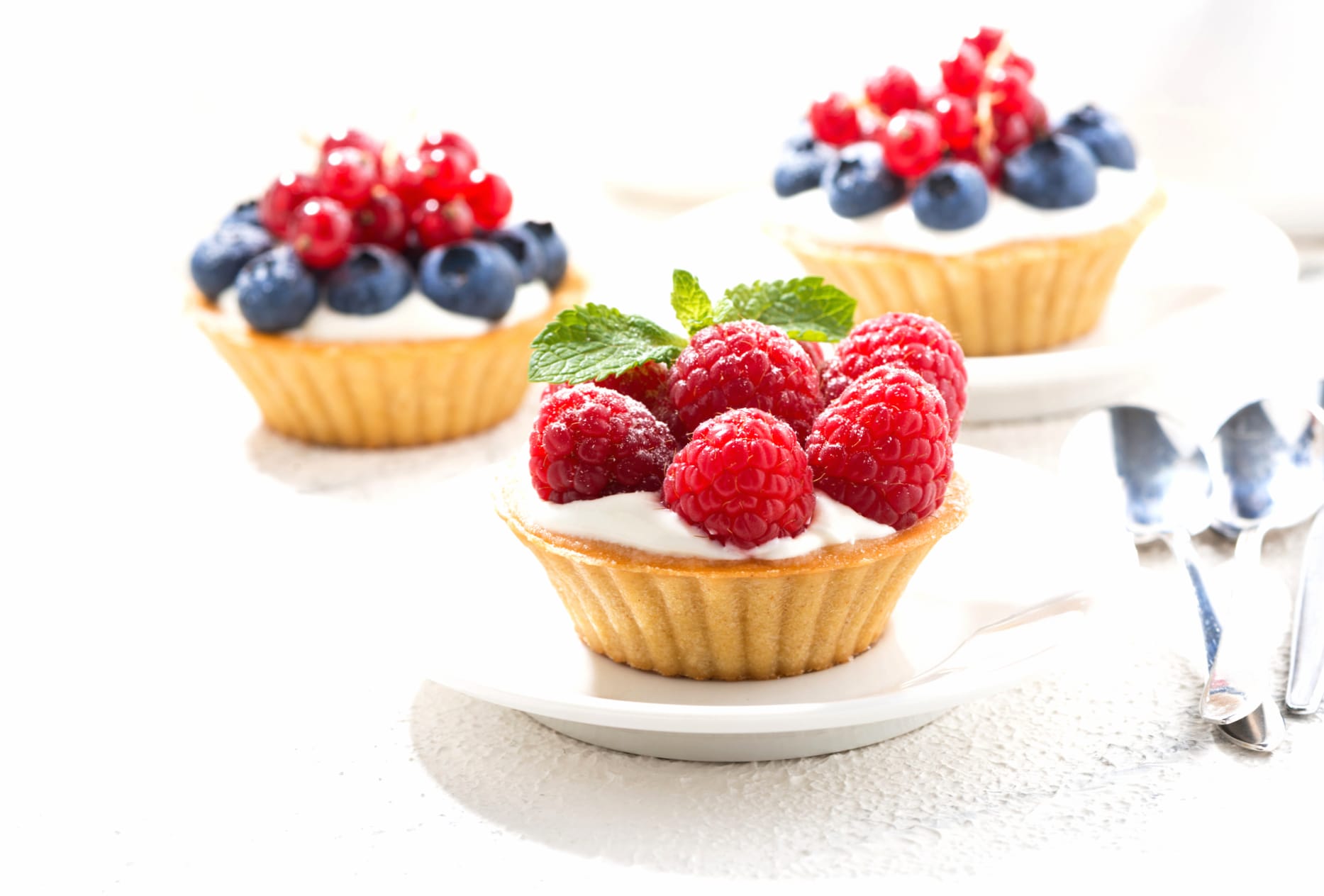 Tart Blueberry Berry Raspberry Fruit Pastry Food Dessert wallpapers HD quality