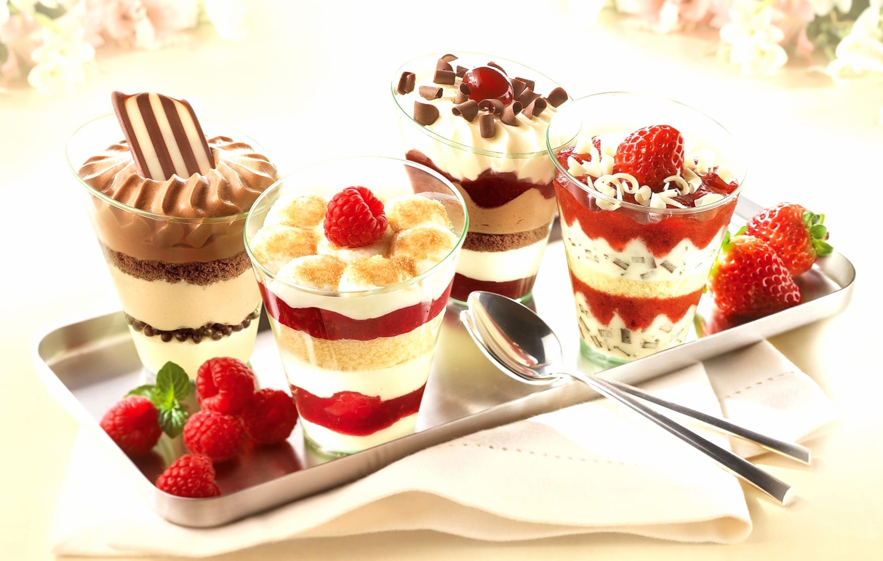 Tempting Dessert Delights at 750 x 1334 iPhone 6 size wallpapers HD quality