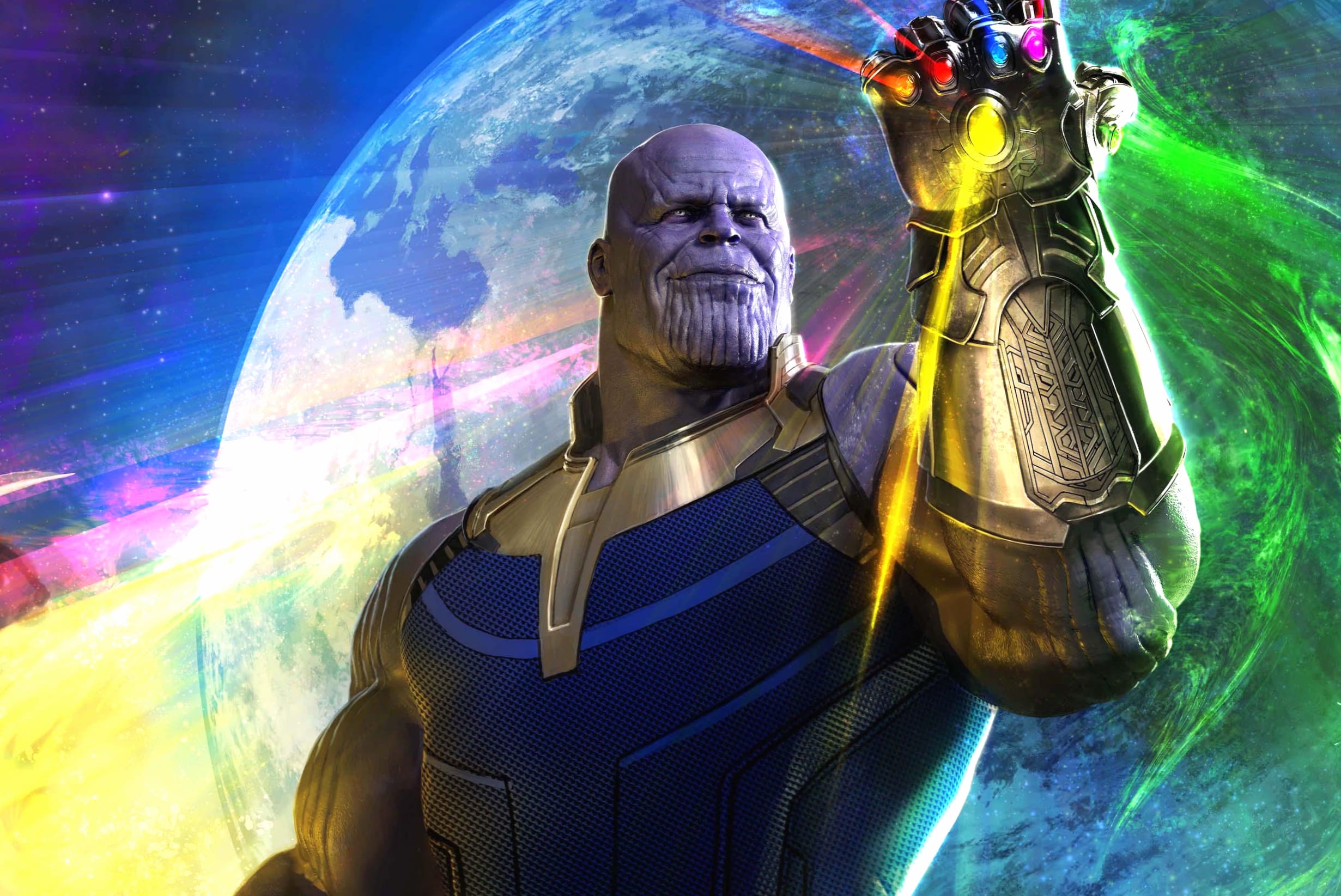 Thanos with Infinity Gauntlet wallpapers HD quality