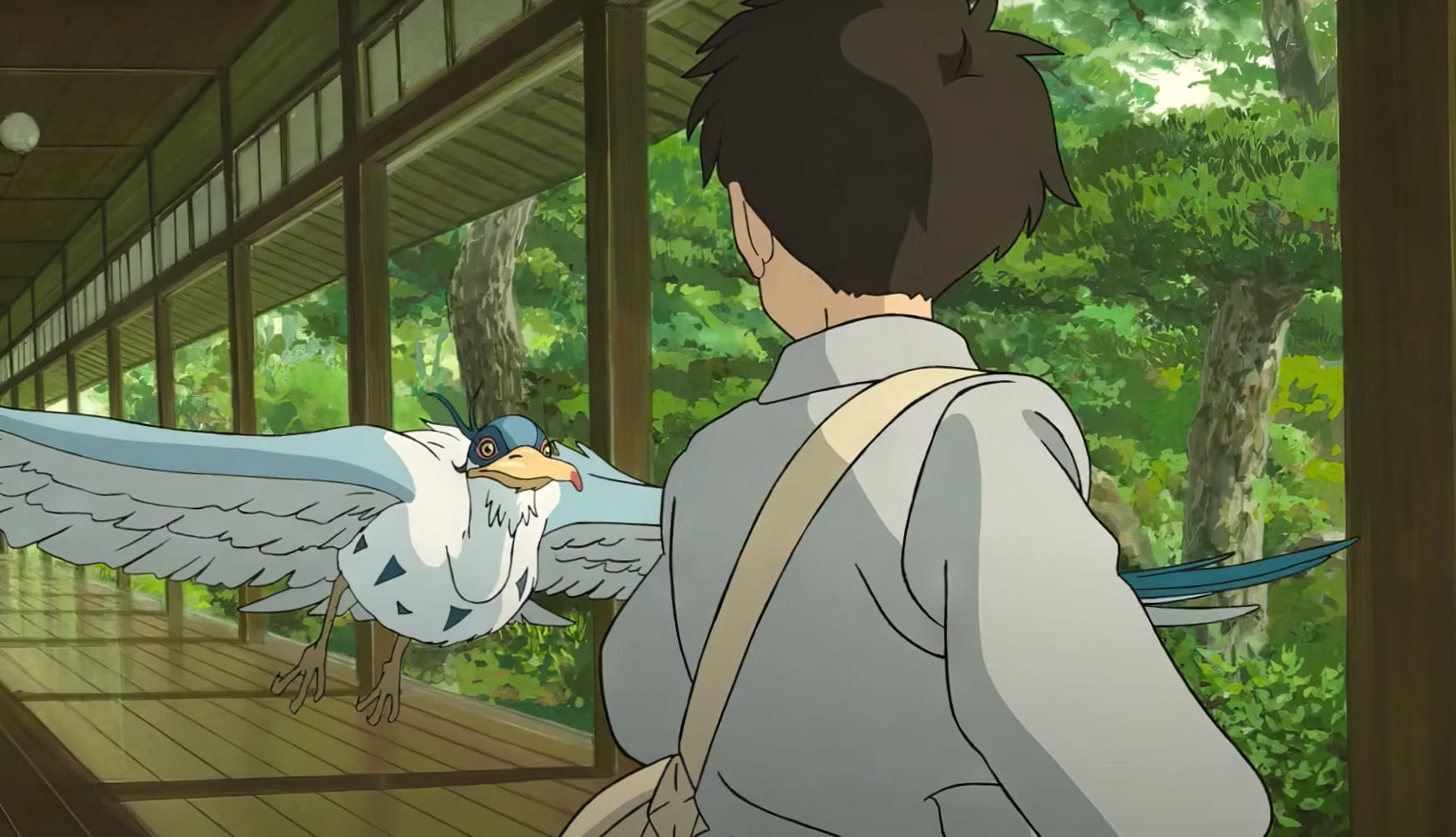 The Boy and the Heron - Enchanting Studio Ghibli wallpapers HD quality