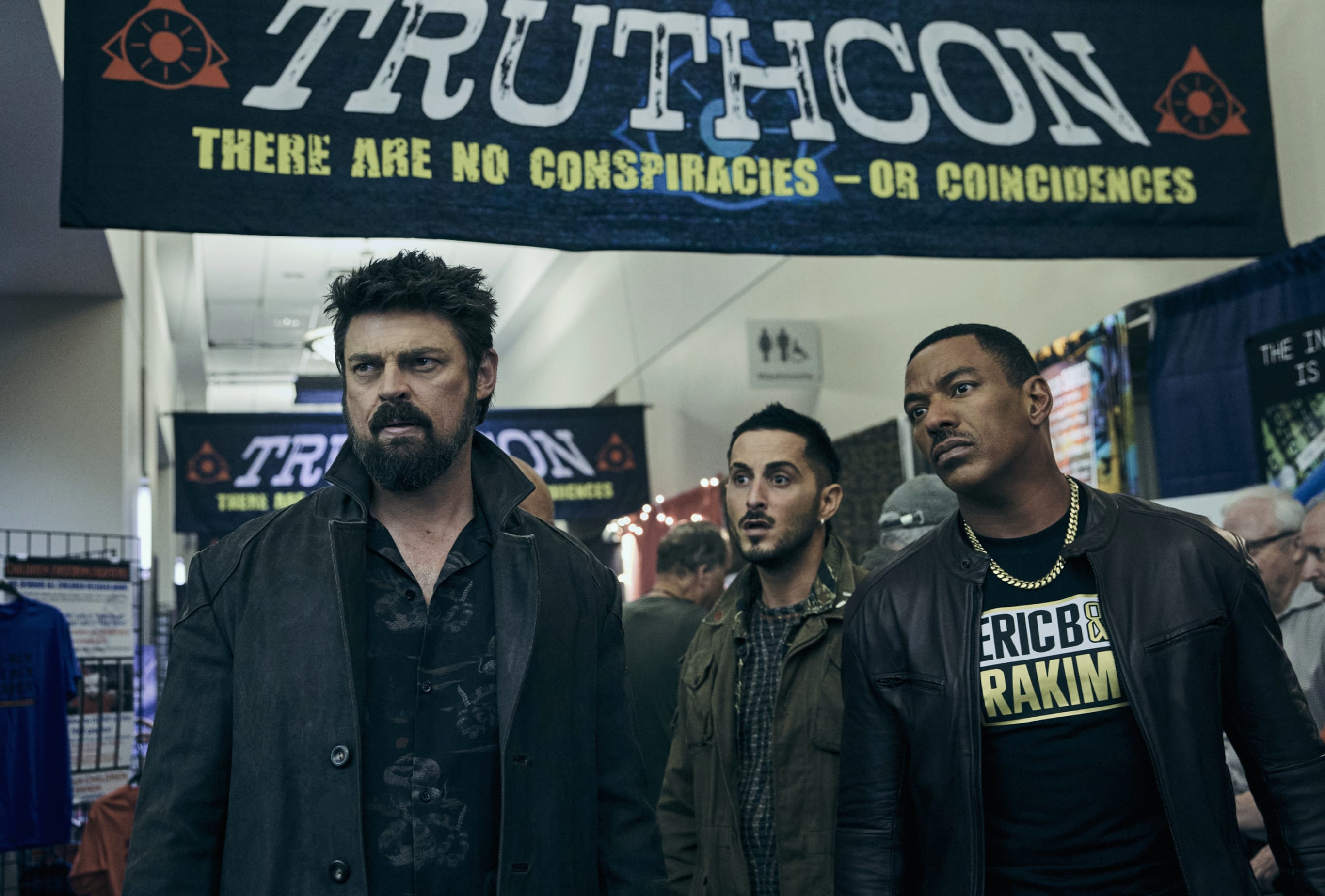 The Boys Billy Butcher and Team at TruthCon wallpapers HD quality