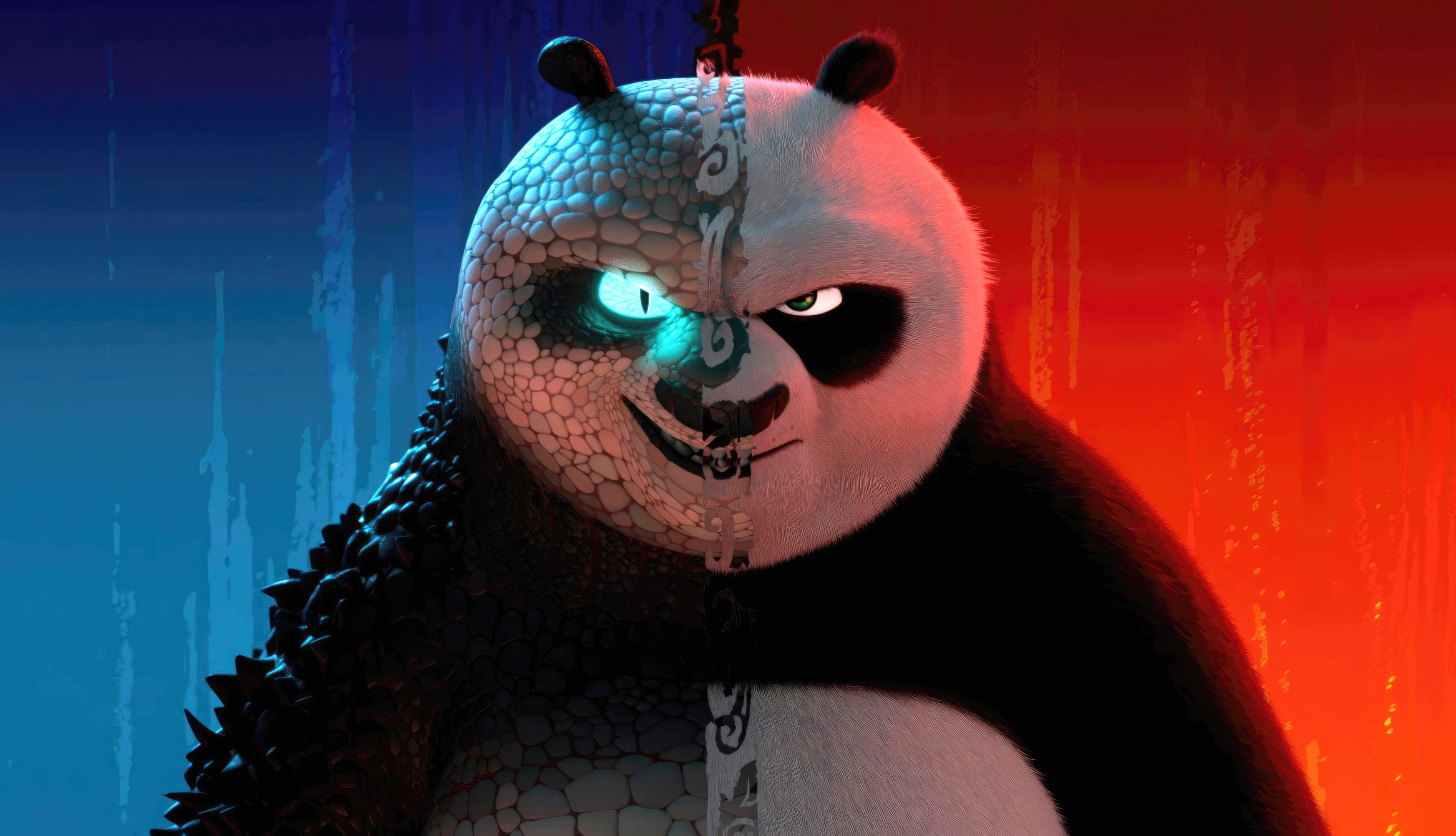 The Chameleon Po (Kung Fu Panda) at 1600 x 900 HD size wallpapers HD quality