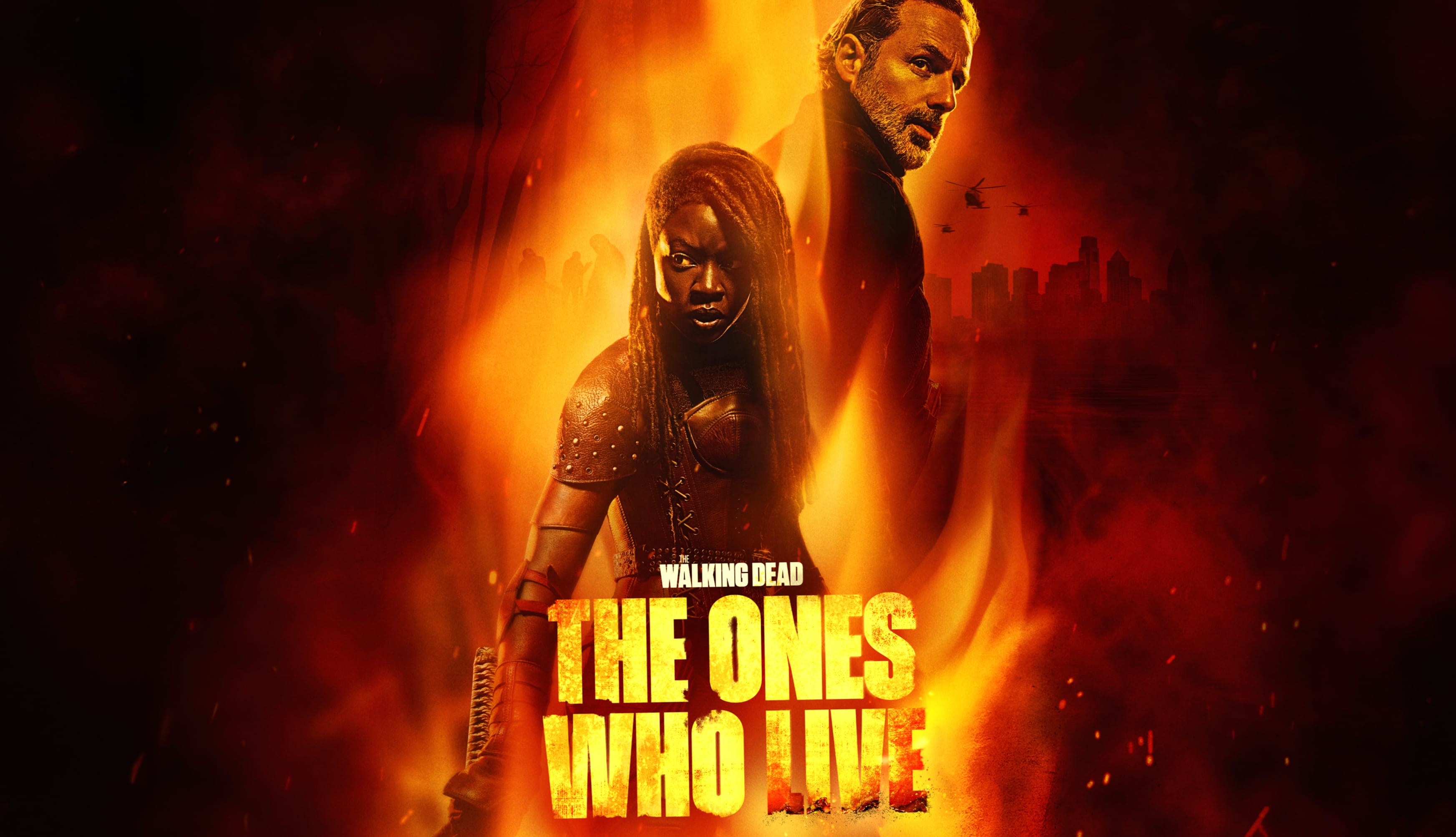 The Walking Dead The Ones Who Live Poster wallpapers HD quality