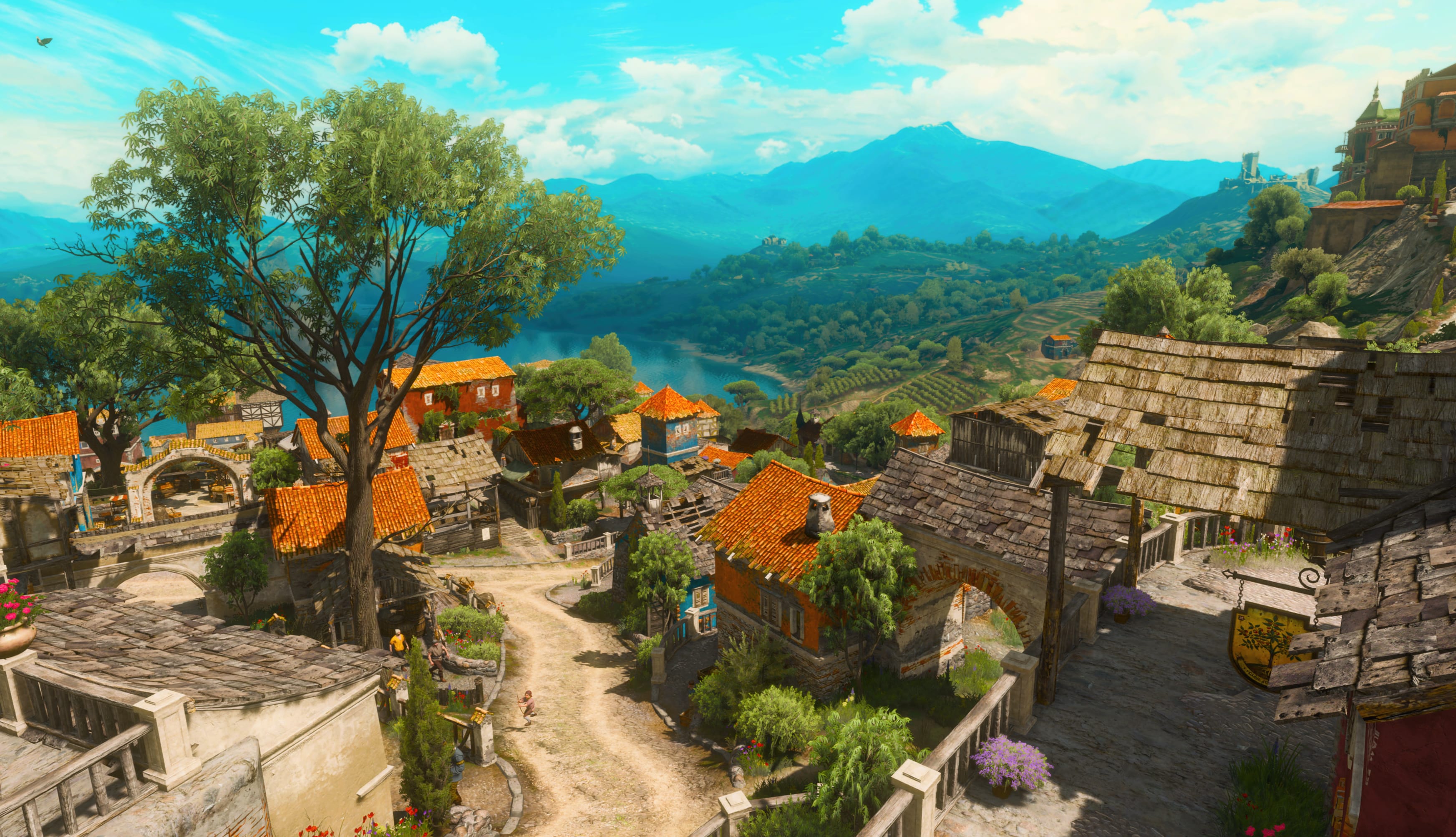 The Witcher 3 - Lower City wallpapers HD quality