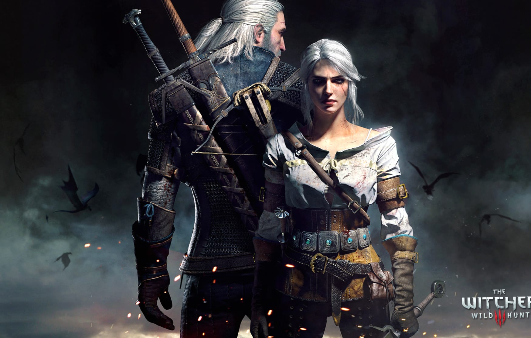 The Witcher 3 Wild Hunt - Geralt and Ciri wallpapers HD quality