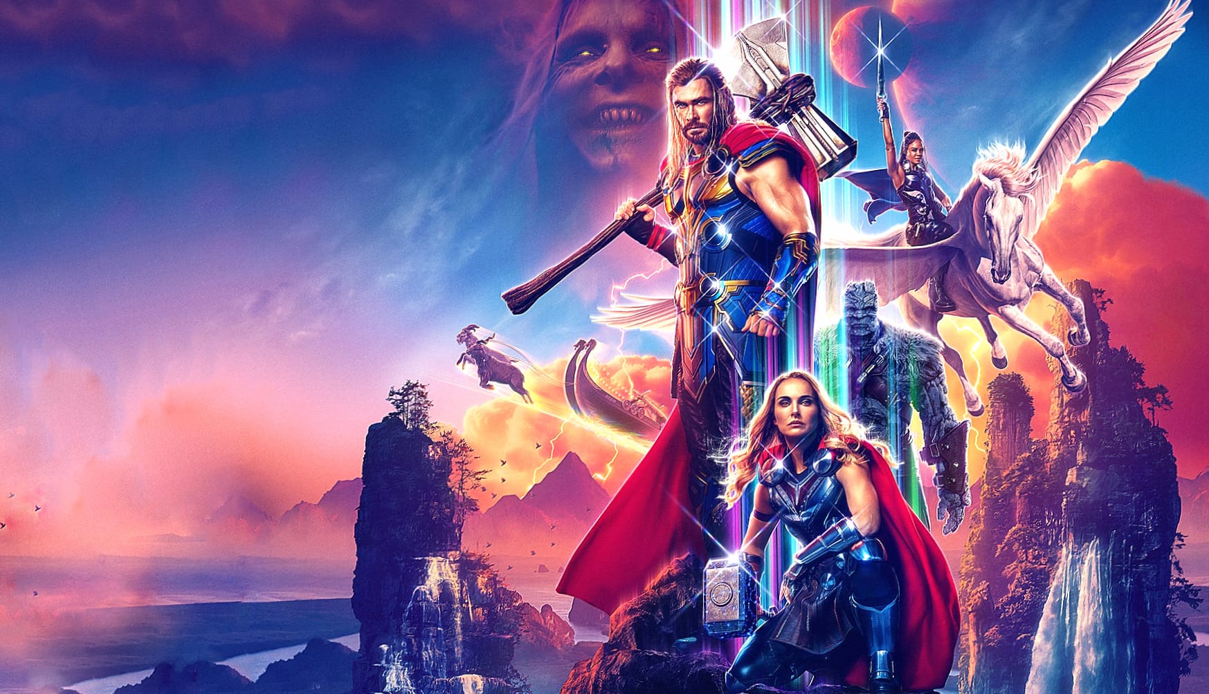 Thor Love and Thunder - Epic Marvel Movie Art wallpapers HD quality