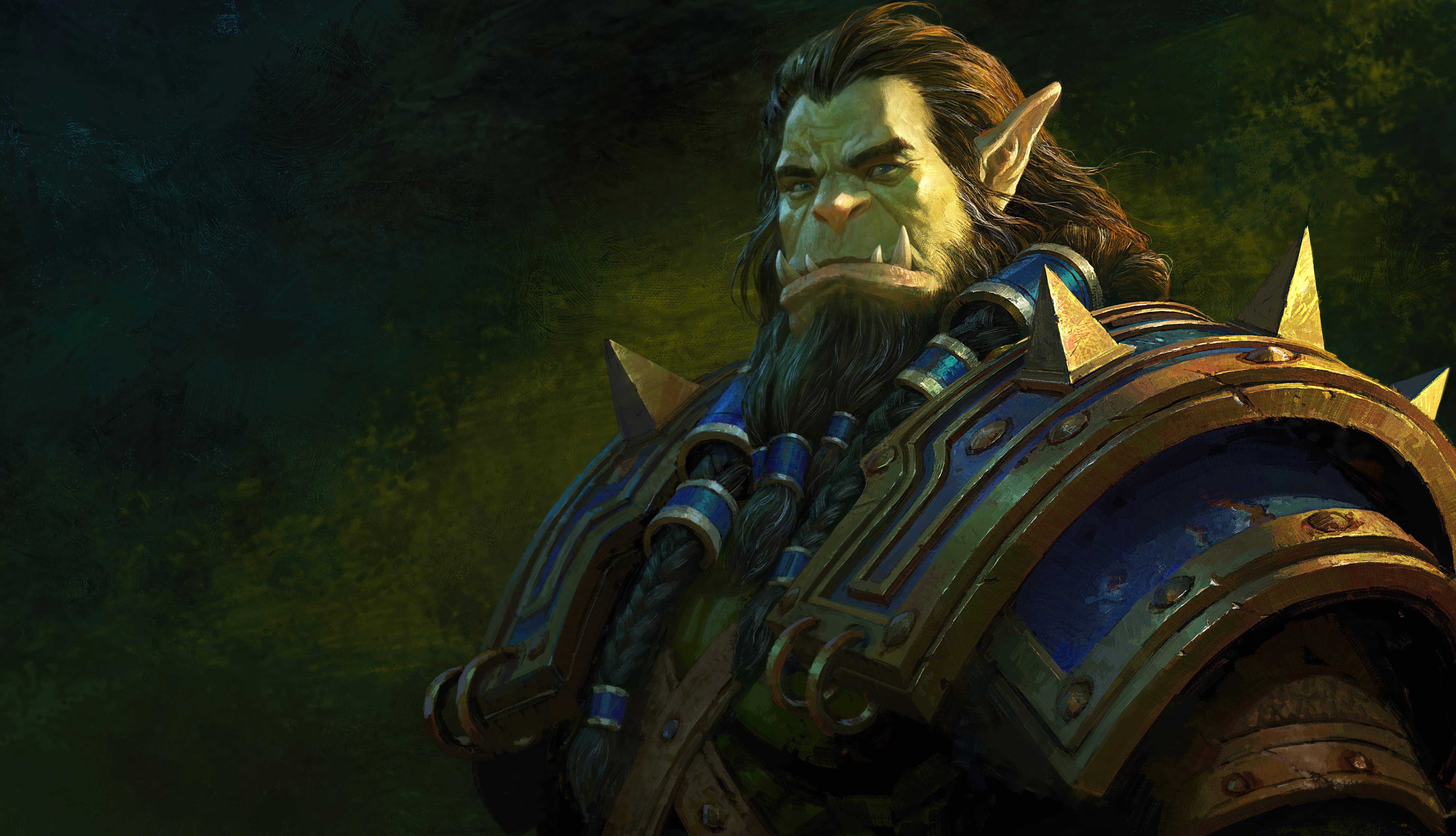 Thrall - World of Warcraft at 1334 x 750 iPhone 7 size wallpapers HD quality