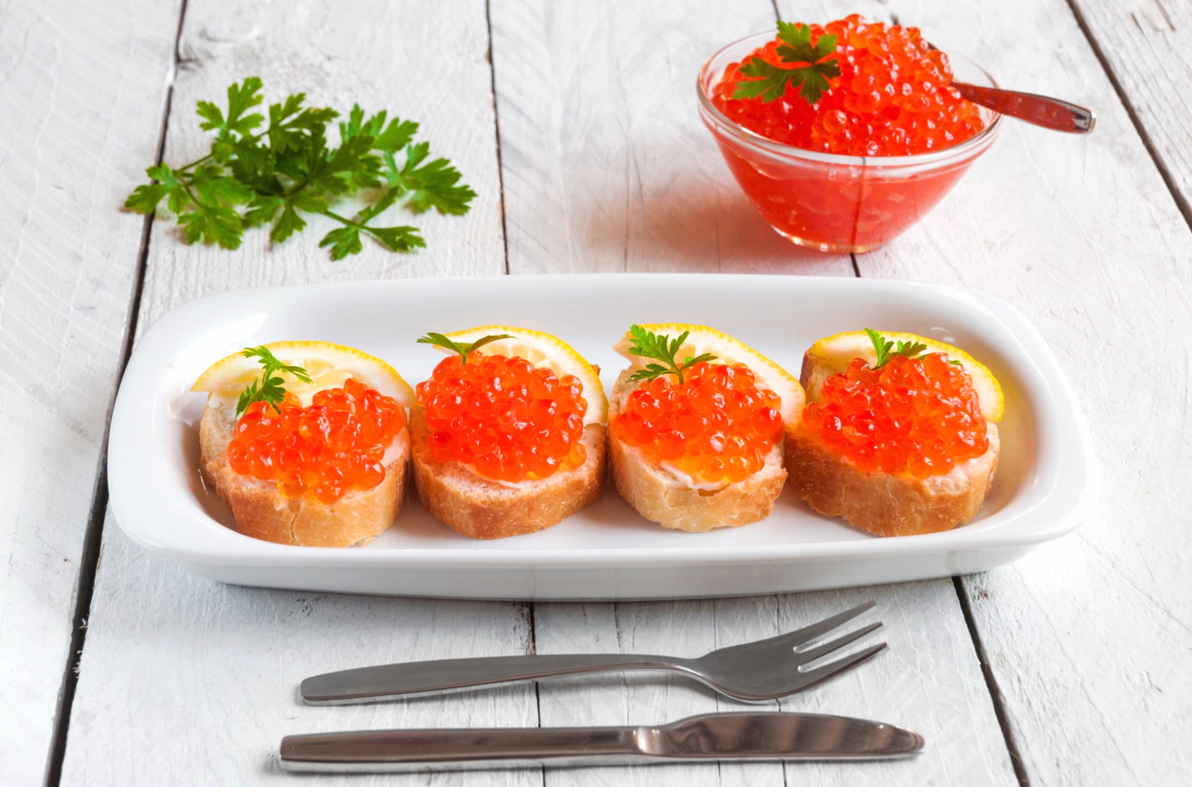 Toast Food Caviar wallpapers HD quality