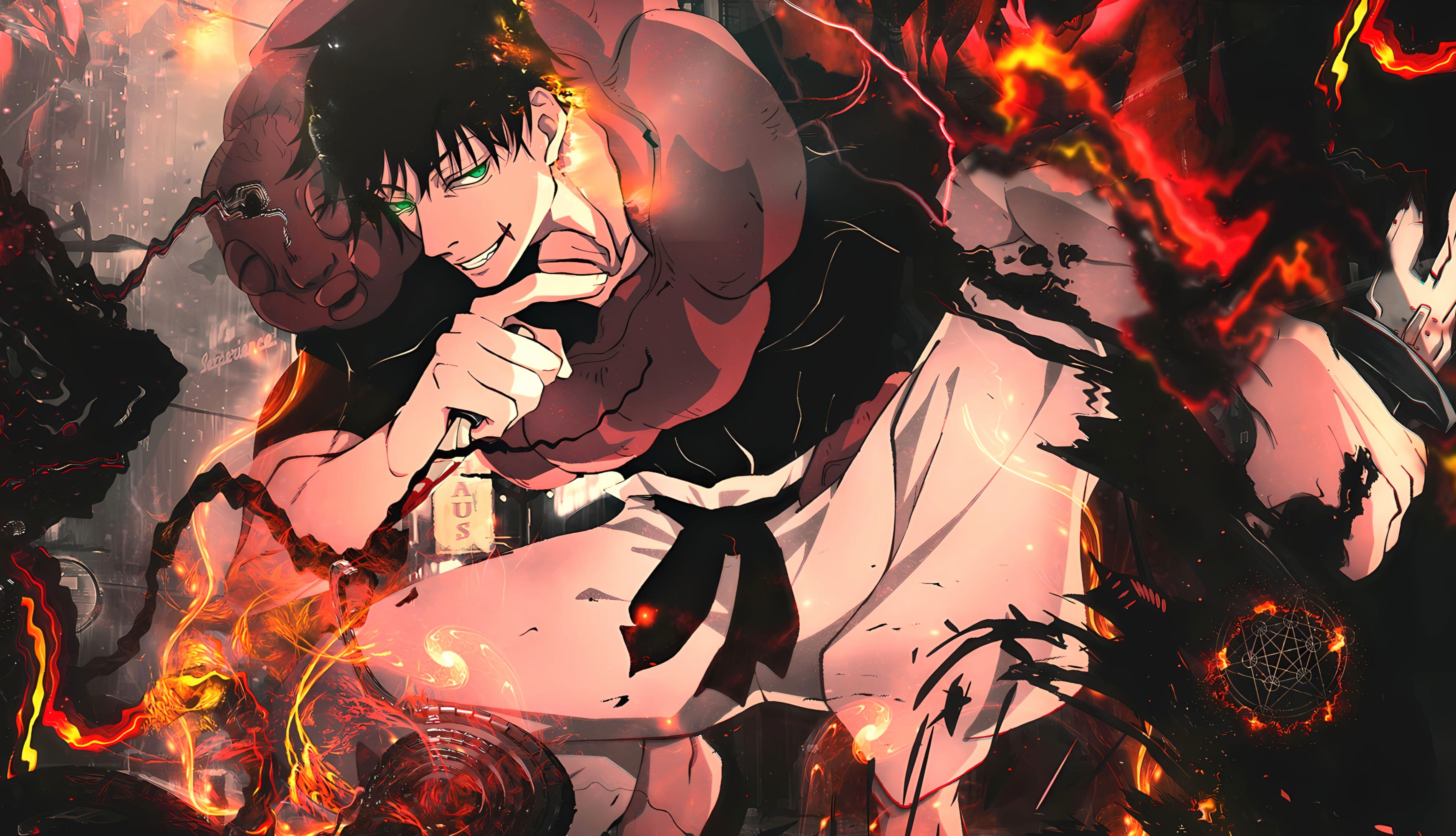 Toji Fushiguro Artwork at 2560 x 1440 HD size wallpapers HD quality