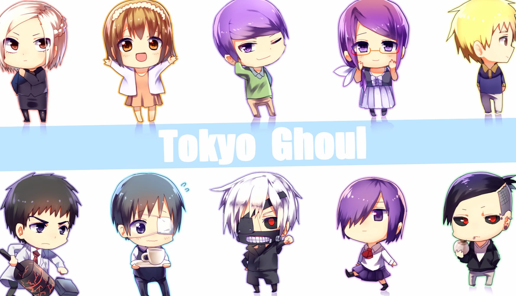 Tokyo Ghoul Chibi wallpapers HD quality