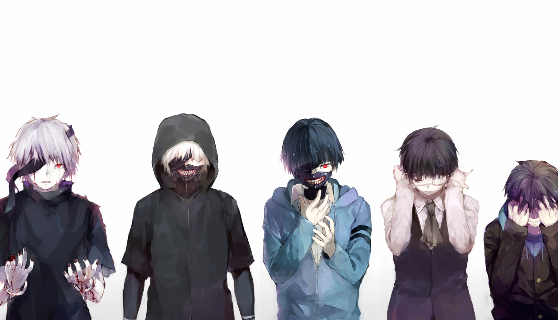 Tokyo Ghoul Ensemble Ken Kaneki wallpapers HD quality