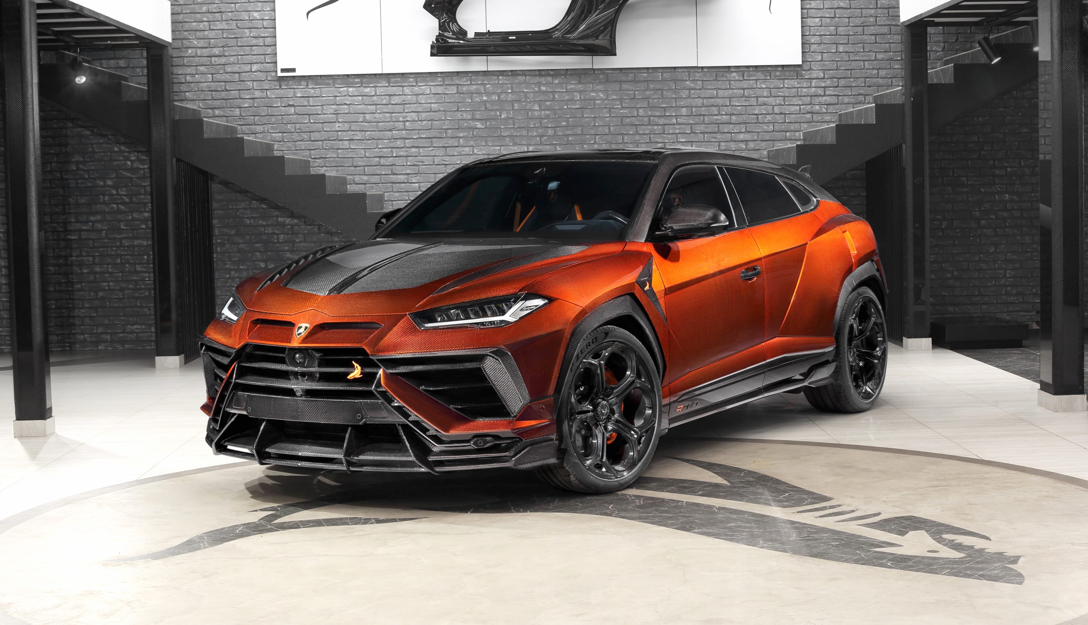 TopCar Lamborghini Urus R’Evo Stealth Edition at 1600 x 1200 size wallpapers HD quality