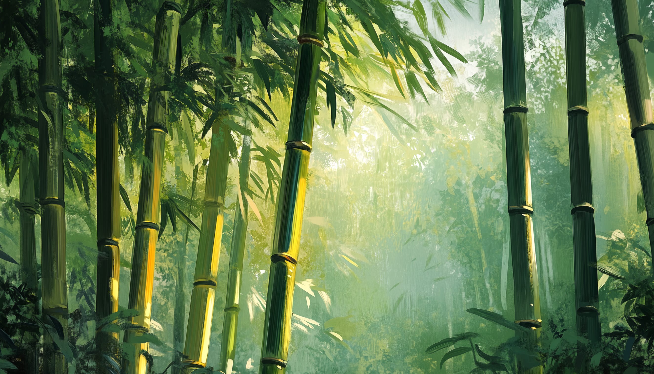 Tranquil Bamboo Forest Stunning wallpapers HD quality