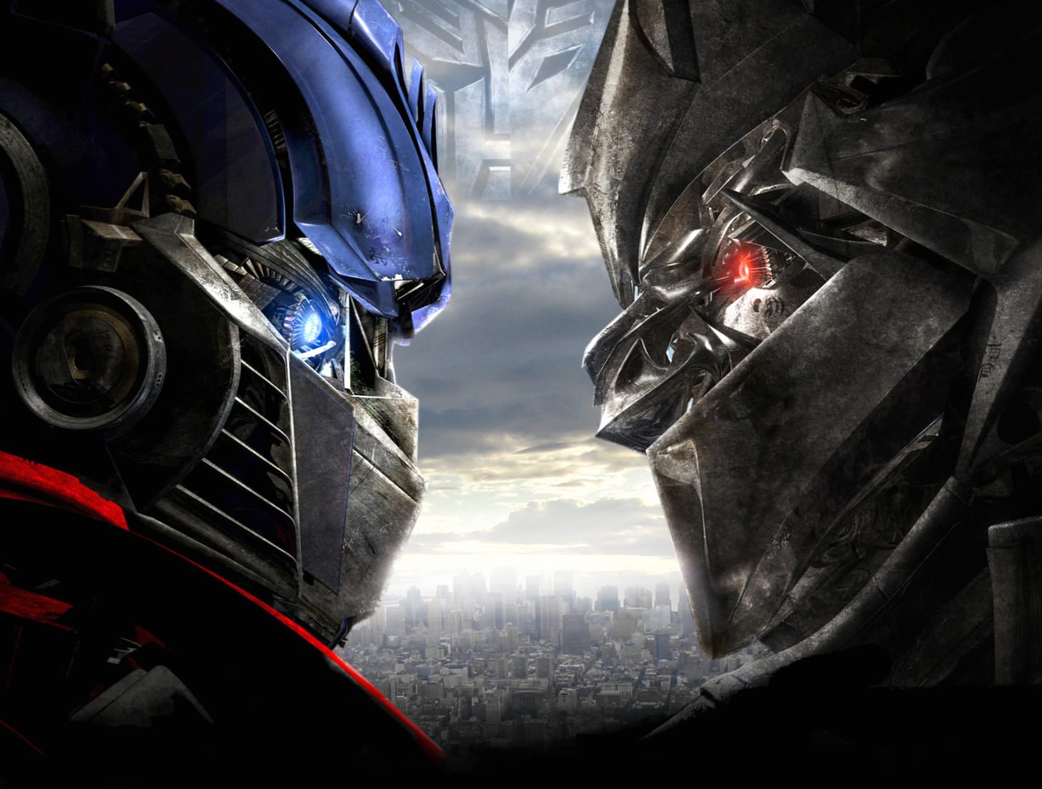 Transformers Showdown Optimus Prime vs. Megatron wallpapers HD quality