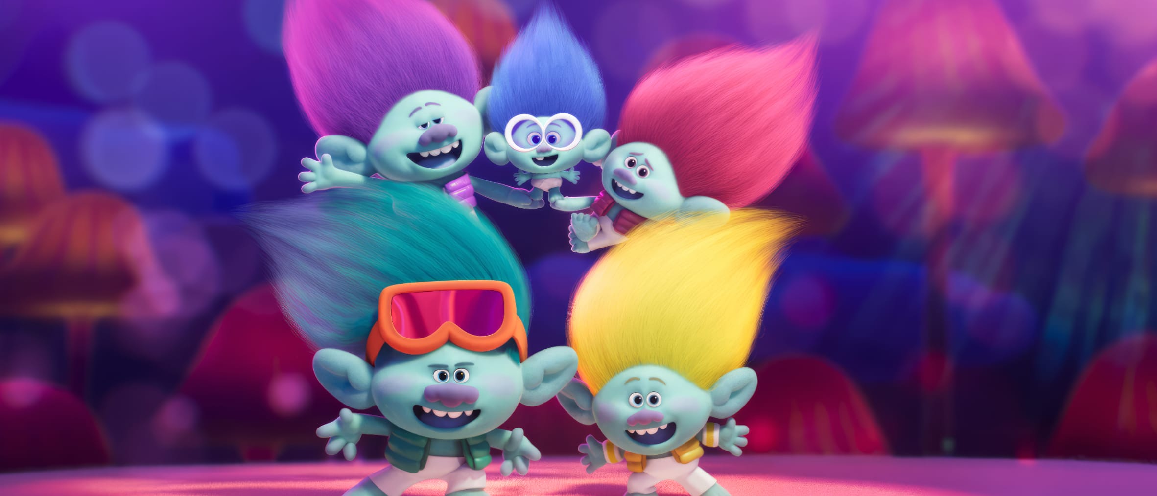 Trolls United - Colorful Ensemble wallpapers HD quality