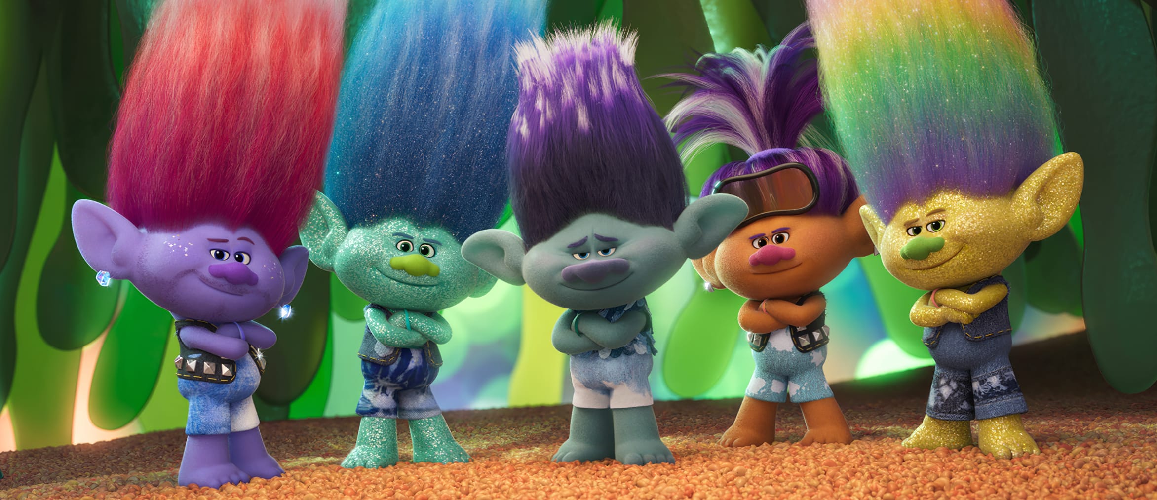 Trolls United – Vibrant DreamWorks Ensemble at 1334 x 750 iPhone 7 size wallpapers HD quality