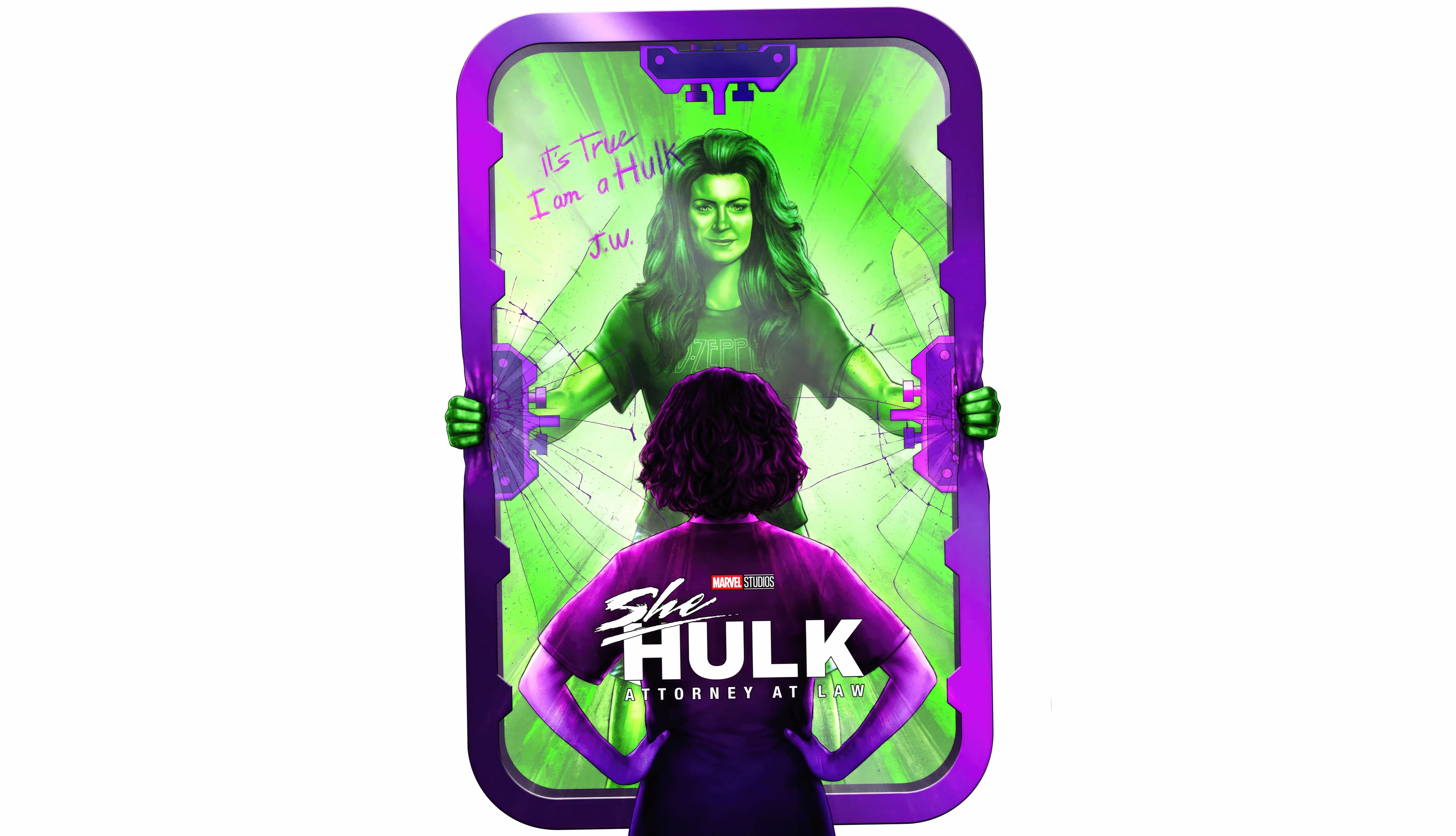 TV Show She-Hulk Attorney At Law at 640 x 960 iPhone 4 size wallpapers HD quality