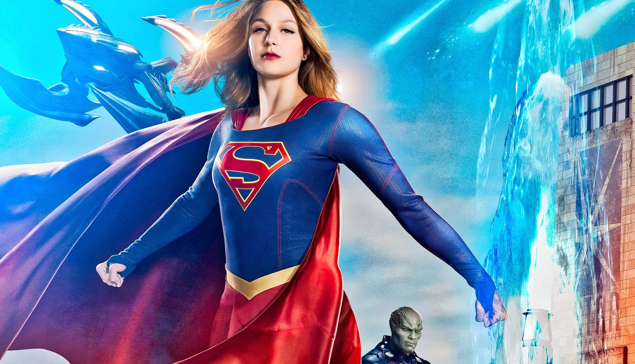 TV Show Supergirl at 640 x 960 iPhone 4 size wallpapers HD quality