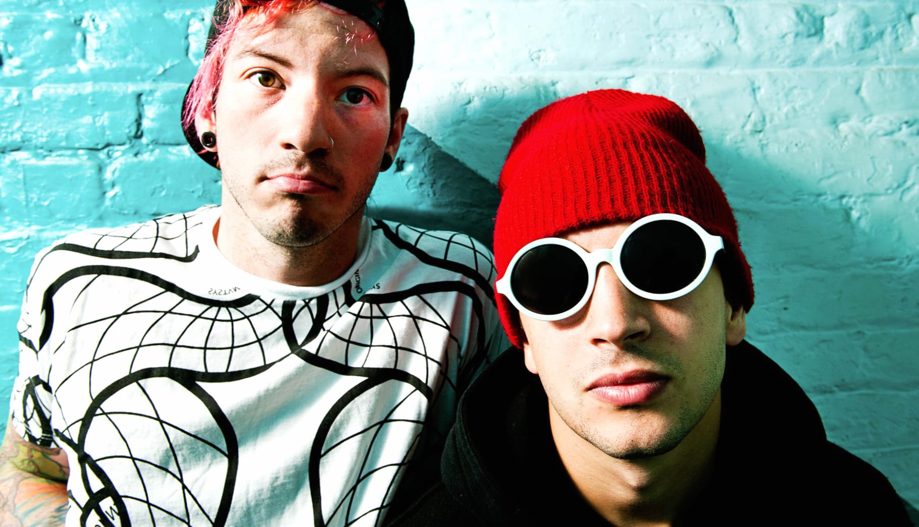 Twenty One Pilots Music Icons in Style wallpapers HD quality