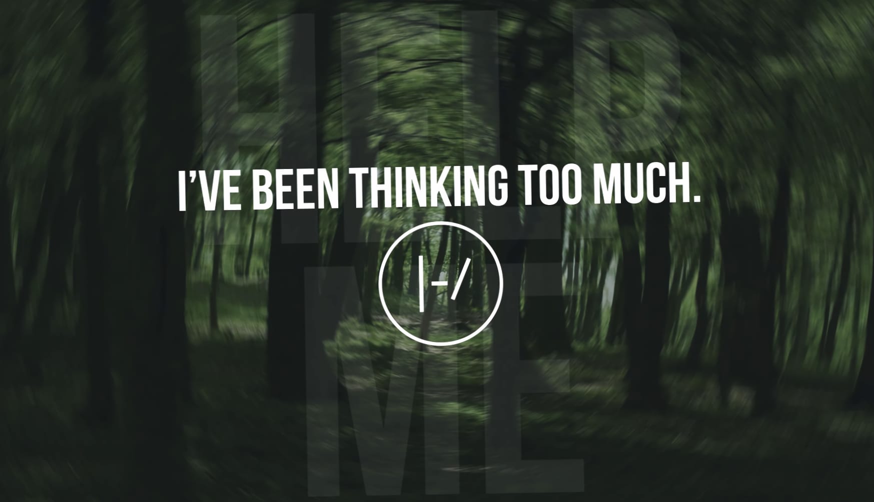 Twenty One Pilots Thinking Too Much wallpapers HD quality